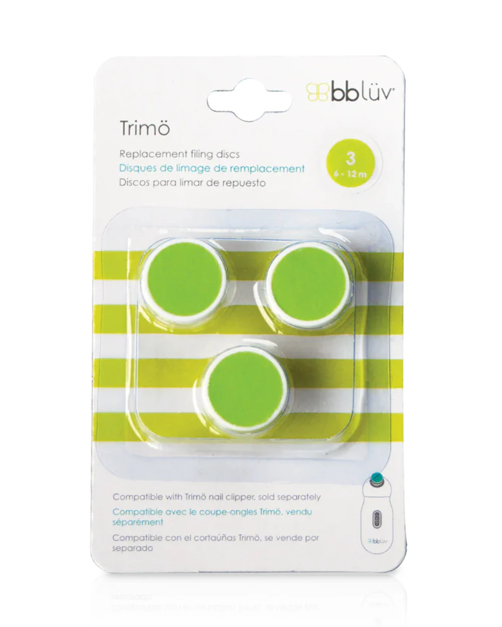 bbluv Trimo Replacement Filing Discs Stage 3-6 to 12M-Pack of 3