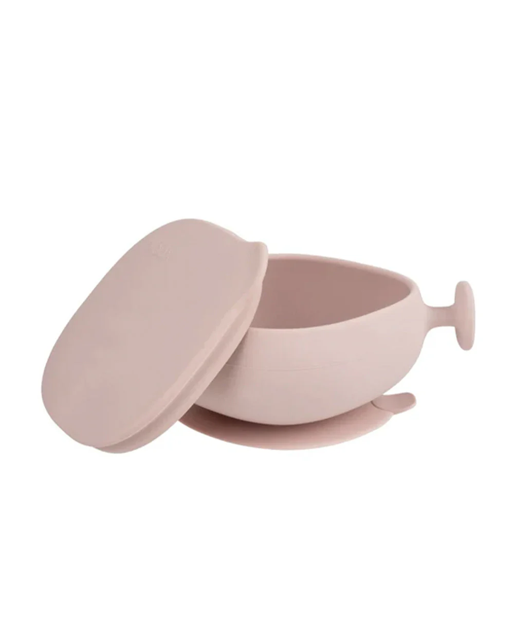 b.box Baby Birthday Feeding Set-Pack of 2-Bowl with Lid & Spout Cup-Pastel Pink - Image 2