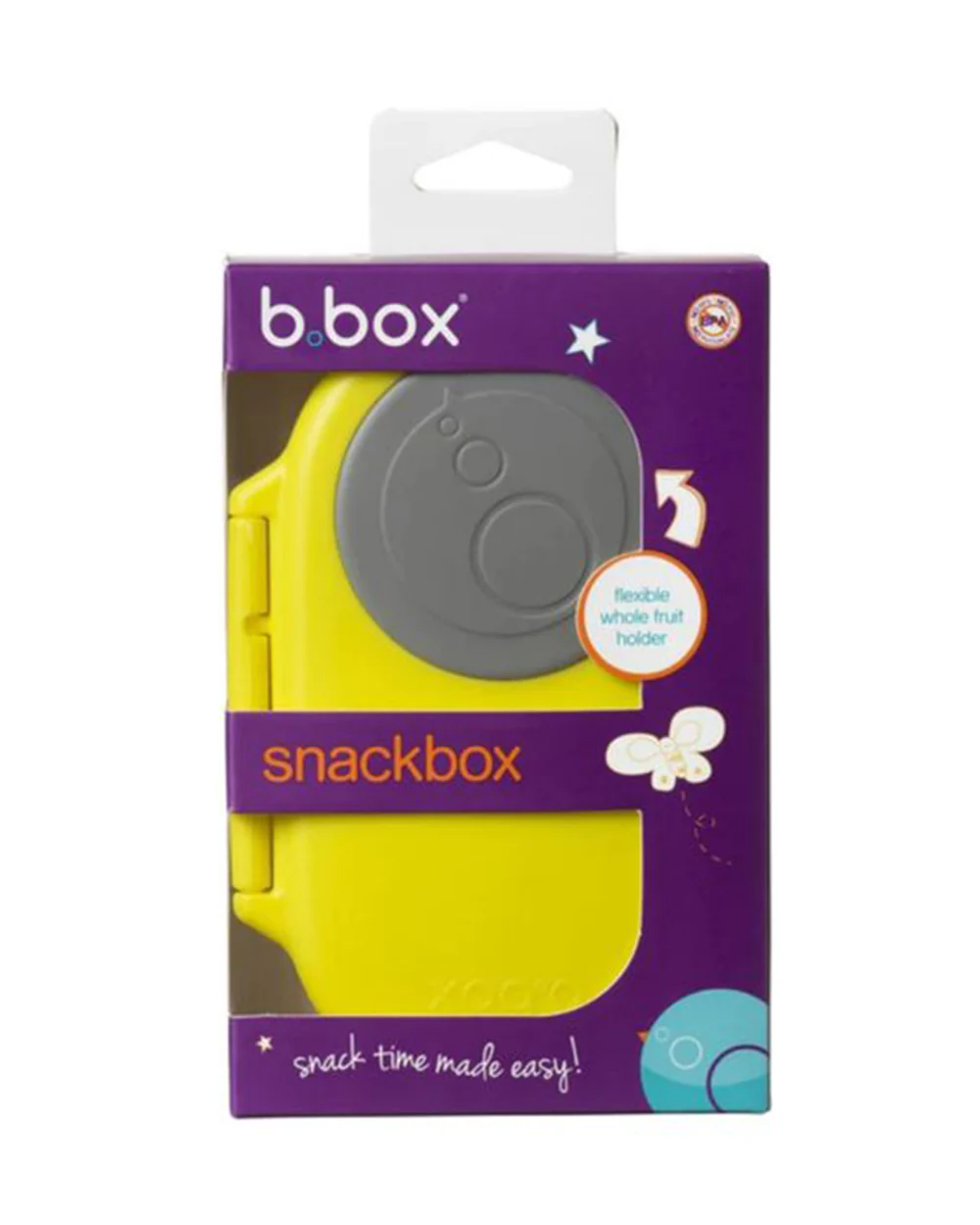 b.box Baby Birthday Feeding Set-Pack of 2-Snack Box & Spout Drink-Yellow - Image 12