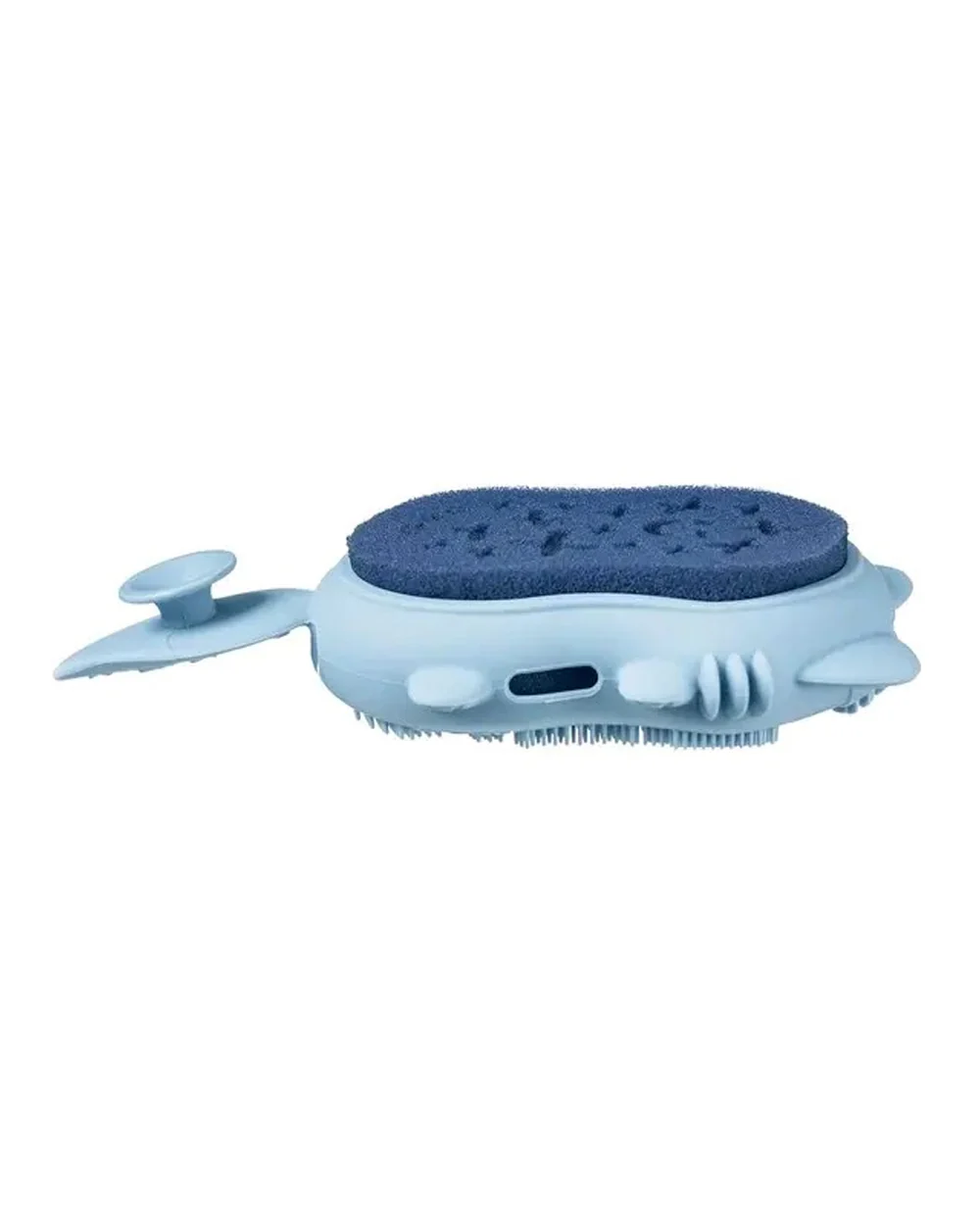 b.box Baby Soft Silicone Bath Brush-Blue - Image 6