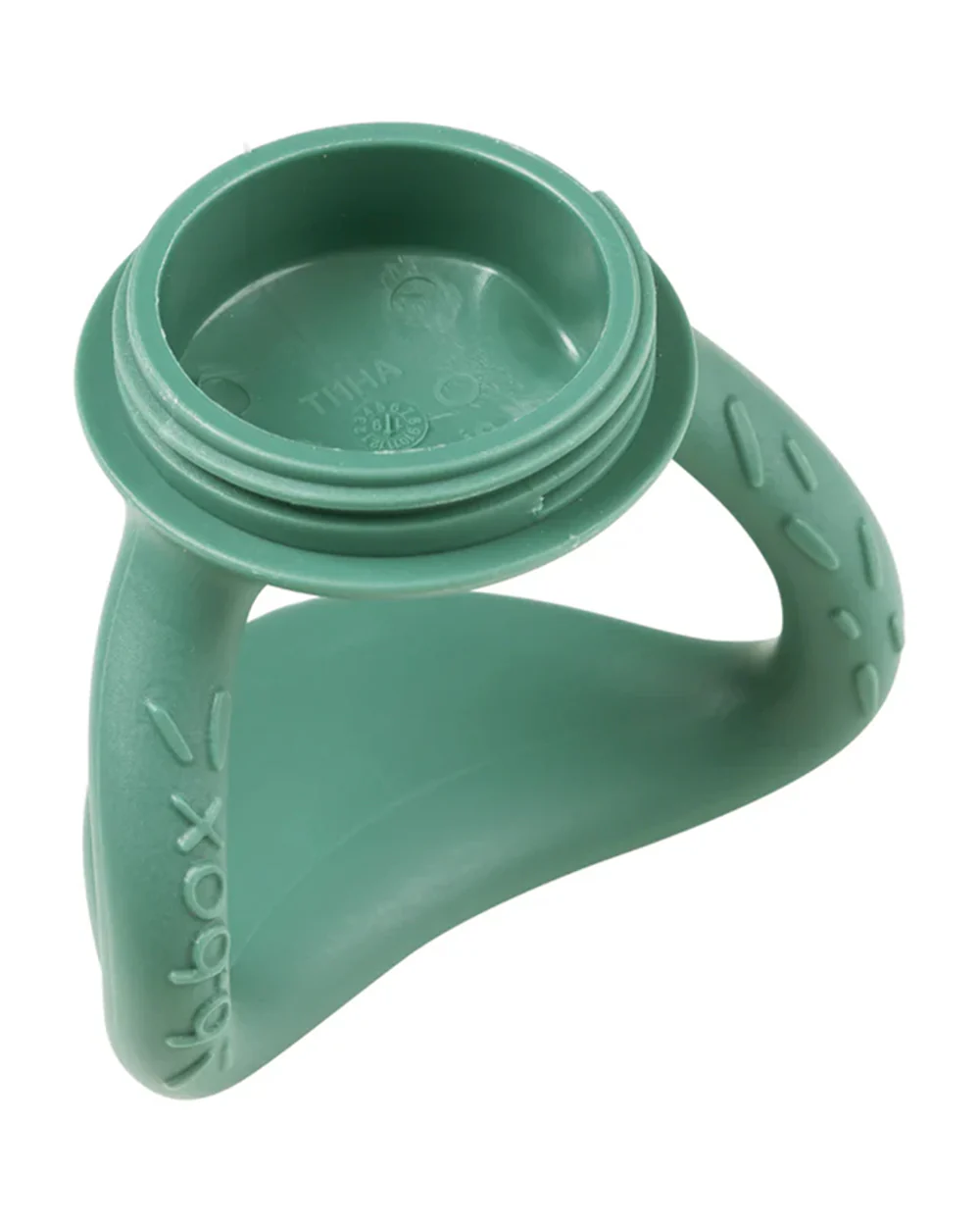b.box Chill + Fill Teether-Refillable with Ice & Water-Provide Cooling Effect for Inflamed & Achy Gums-Multi Sensory Design & Freestanding Base-Sage Green-3M+ - Image 8