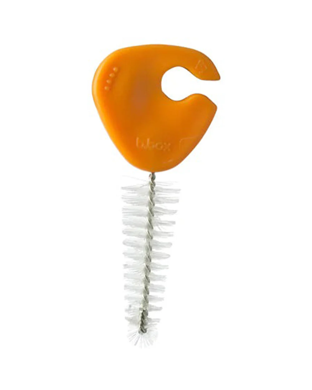 b.box Cleaning Brush Set-Set of 5-With Handy Ring-Orange - Image 6