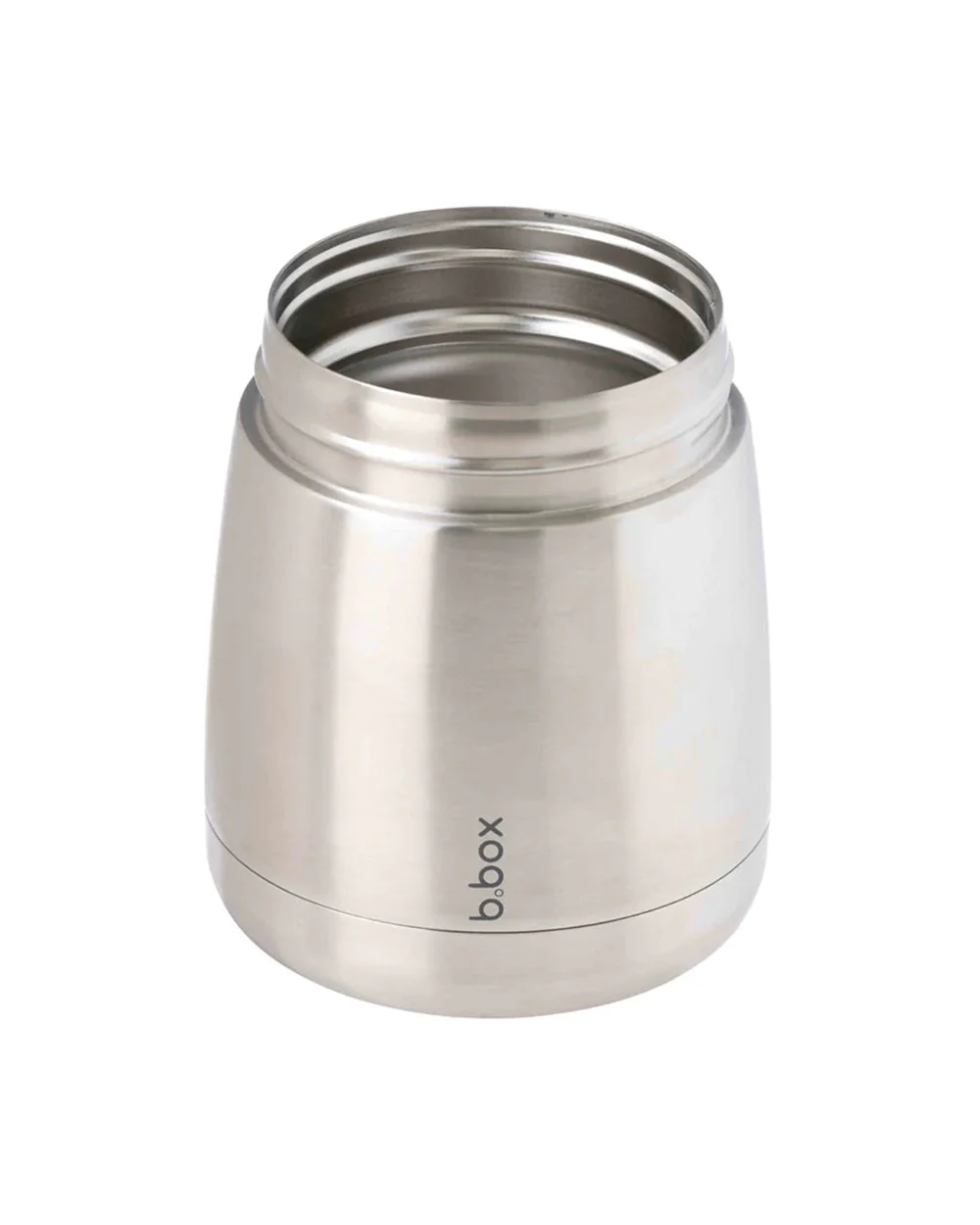 b.box Insulated Food Jar-Double Walled Stainless Steel-With Spork-Easy Grip Handles-Strawberry Shake Pink Orange-For Feeding Infants - Image 6