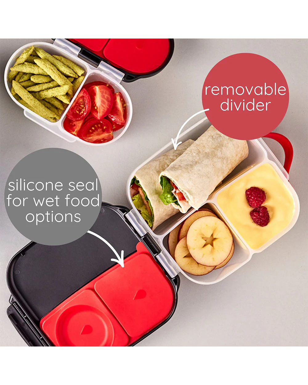 b.box School Essentials Kit-Mini Lunch Box(600ml)-Tritan Straw Sipper(1000ml)-Avengers-3Y+ - Image 11