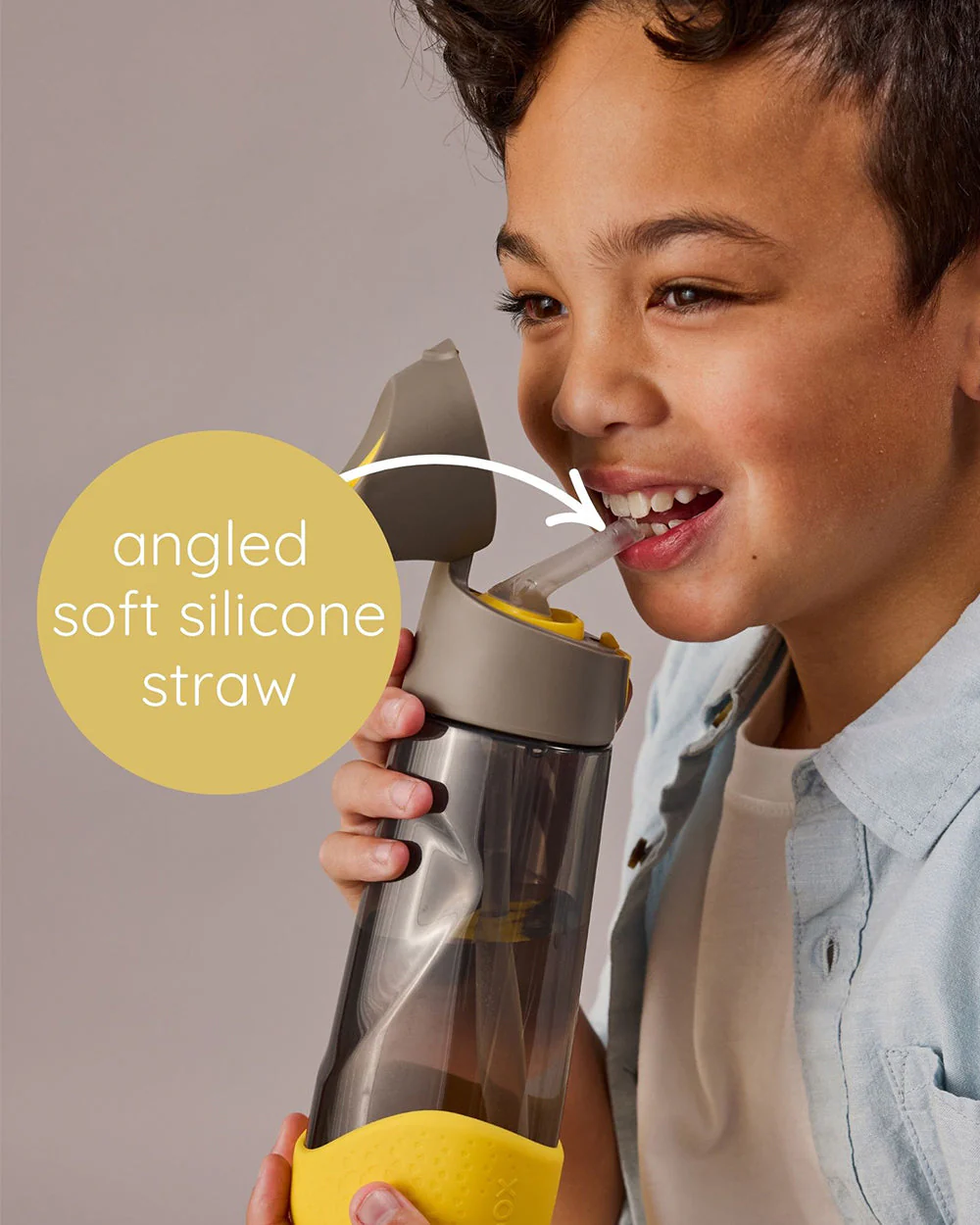 b.box School Essentials Kit-Mini Lunch Box(600ml)-Tritan Straw Sipper(1000ml)-Batman-3Y+ - Image 9