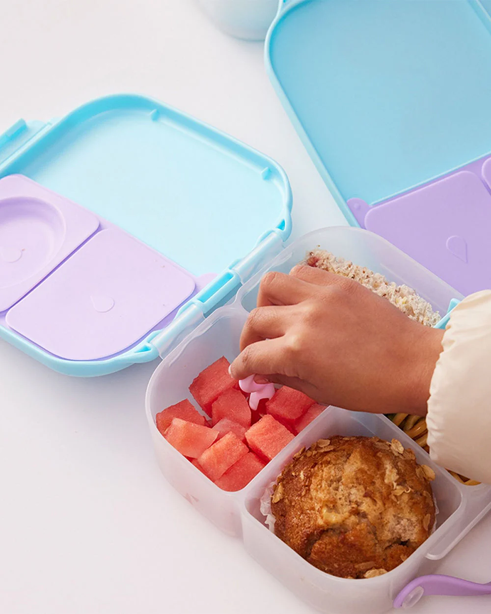 b.box School Essentials Kit-Mini Lunch Box(600ml)-Tritan Straw Sipper(1000ml)-Disney Frozen-3Y+ - Image 11