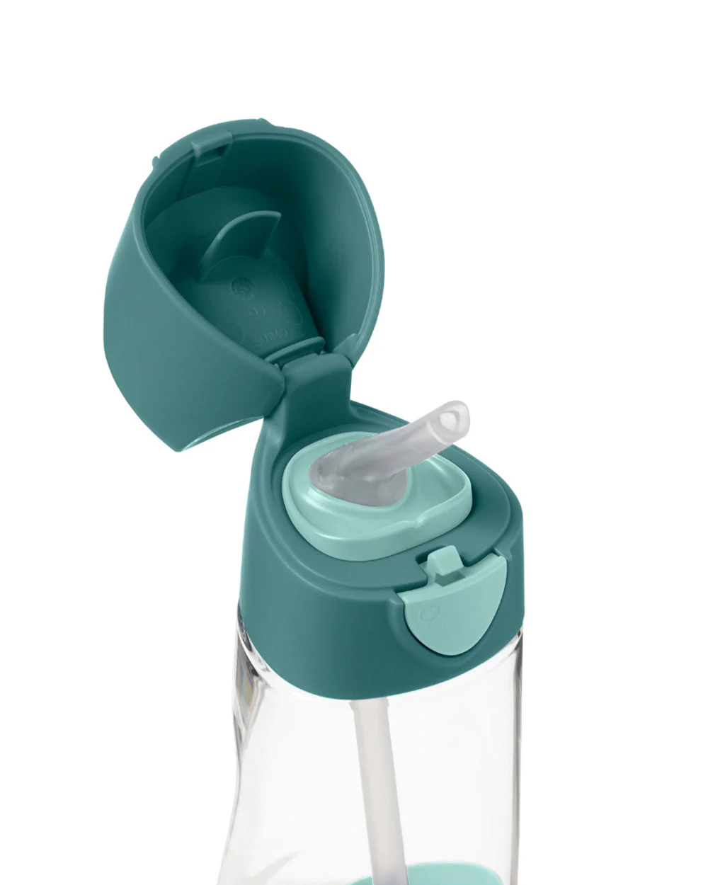 b.box School Essentials Kit-Mini Lunch Box(600ml)-Tritan Straw Sipper(1000ml)-Forest Green-3Y+ - Image 5