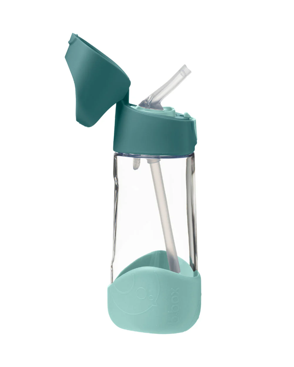 b.box School Essentials Kit-Mini Lunch Box(600ml)-Tritan Straw Sipper(1000ml)-Forest Green-3Y+ - Image 8