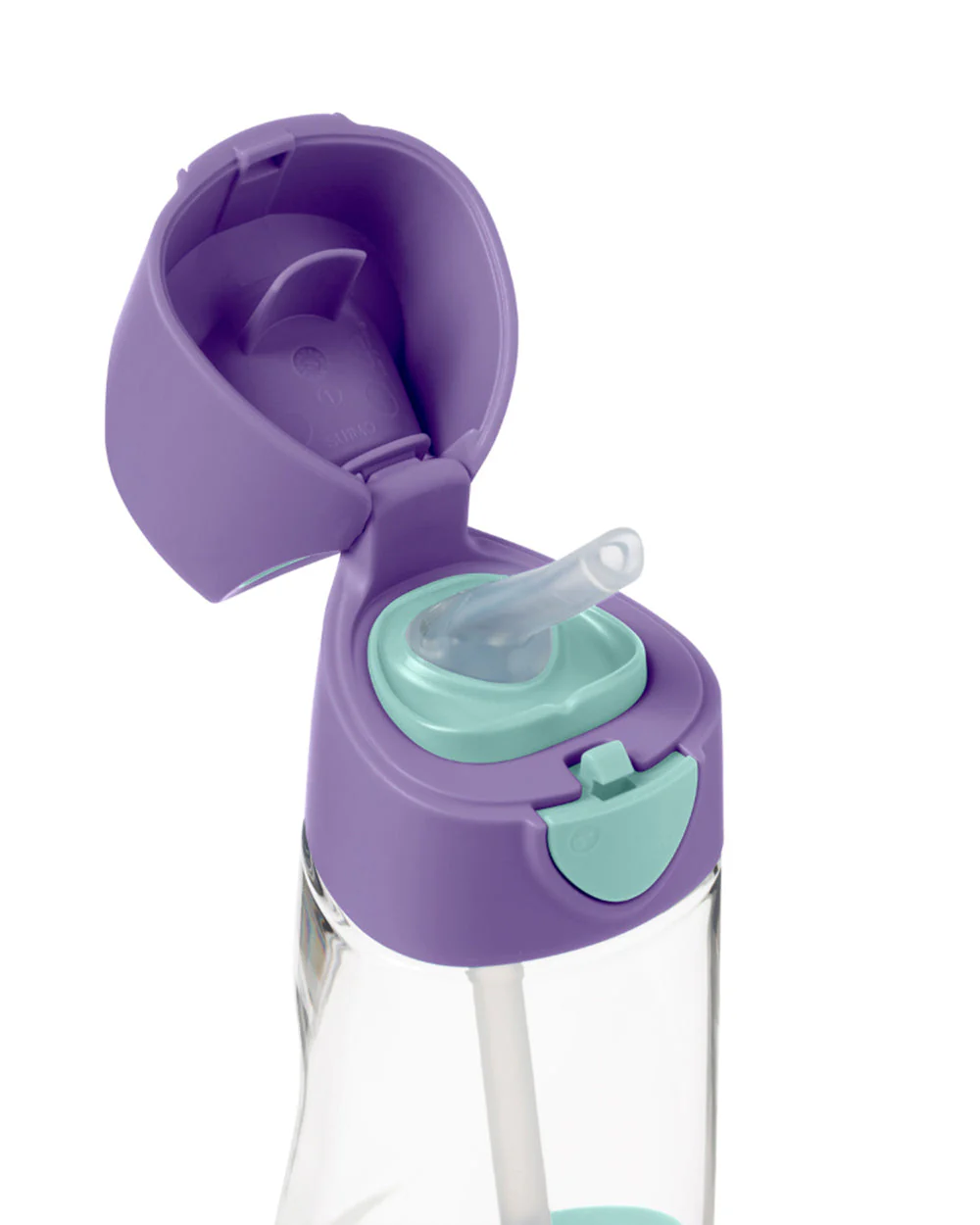 b.box School Essentials Kit-Mini Lunch Box(600ml)-Tritan Straw Sipper(1000ml)-Lilac Pop-3Y+ - Image 4