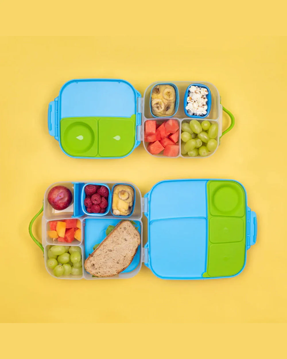 b.box School Essentials Kit-Mini Lunch Box(600ml)-Tritan Straw Sipper(1000ml)-Ocean Breeze-3Y+ - Image 27