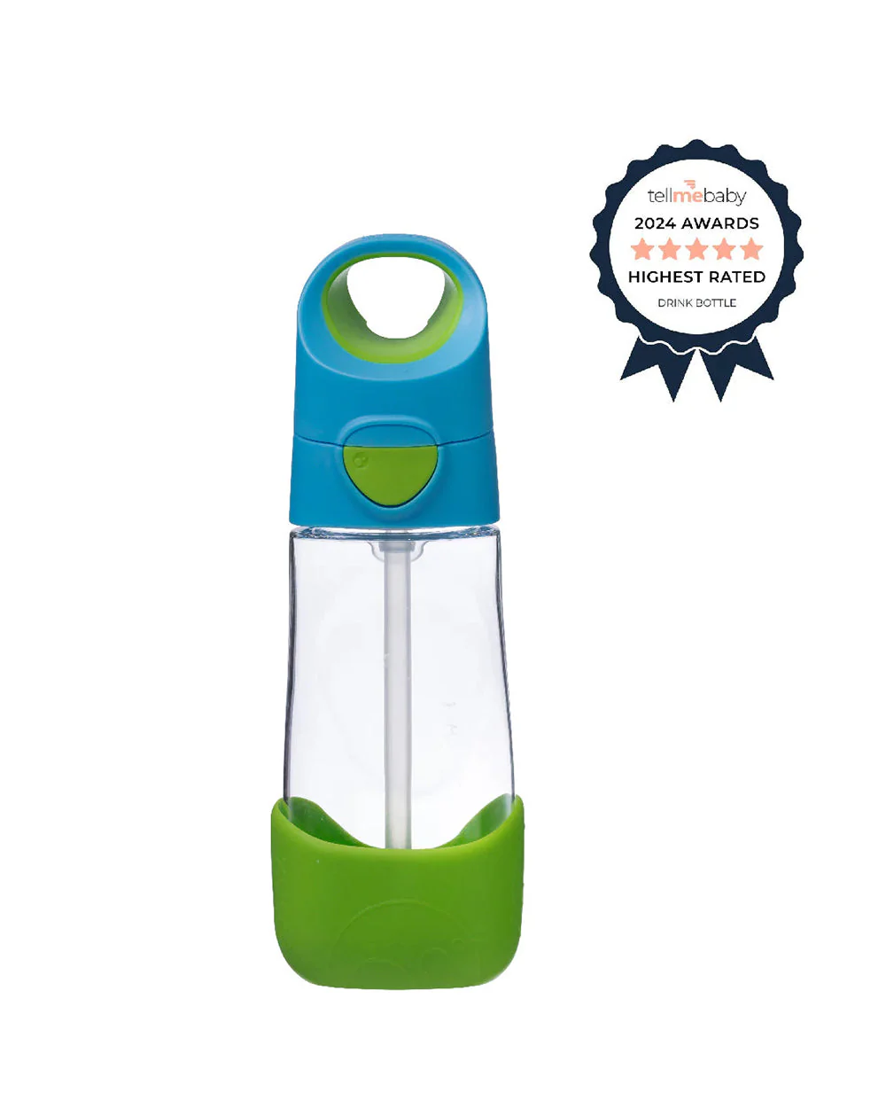 b.box School Essentials Kit-Mini Lunch Box(600ml)-Tritan Straw Sipper(1000ml)-Ocean Breeze-3Y+ - Image 8
