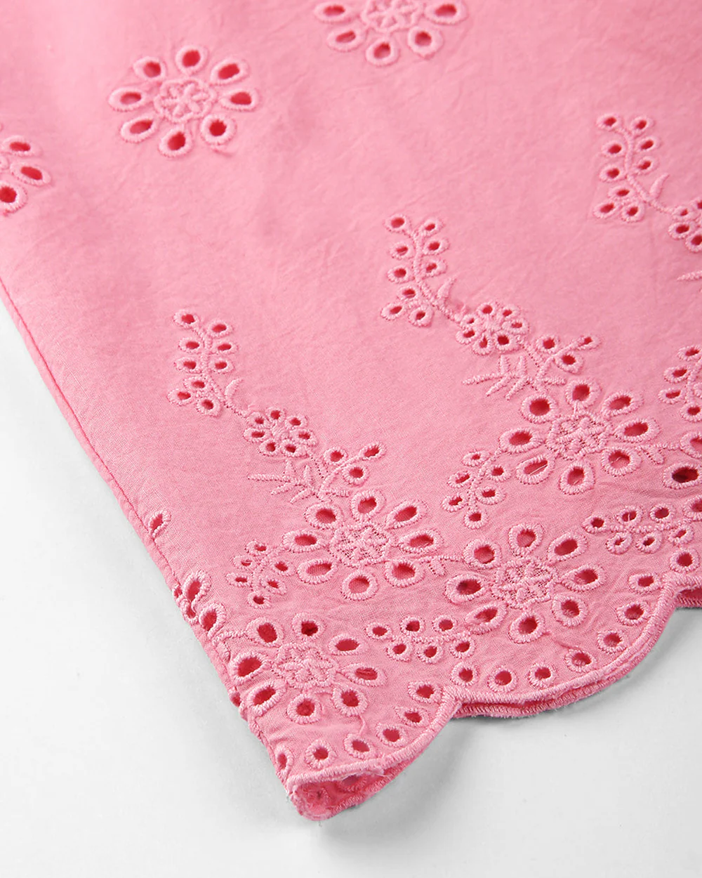 Beebay Pink Frock Dress-Solid Net-Cotton-For Infants - Image 4