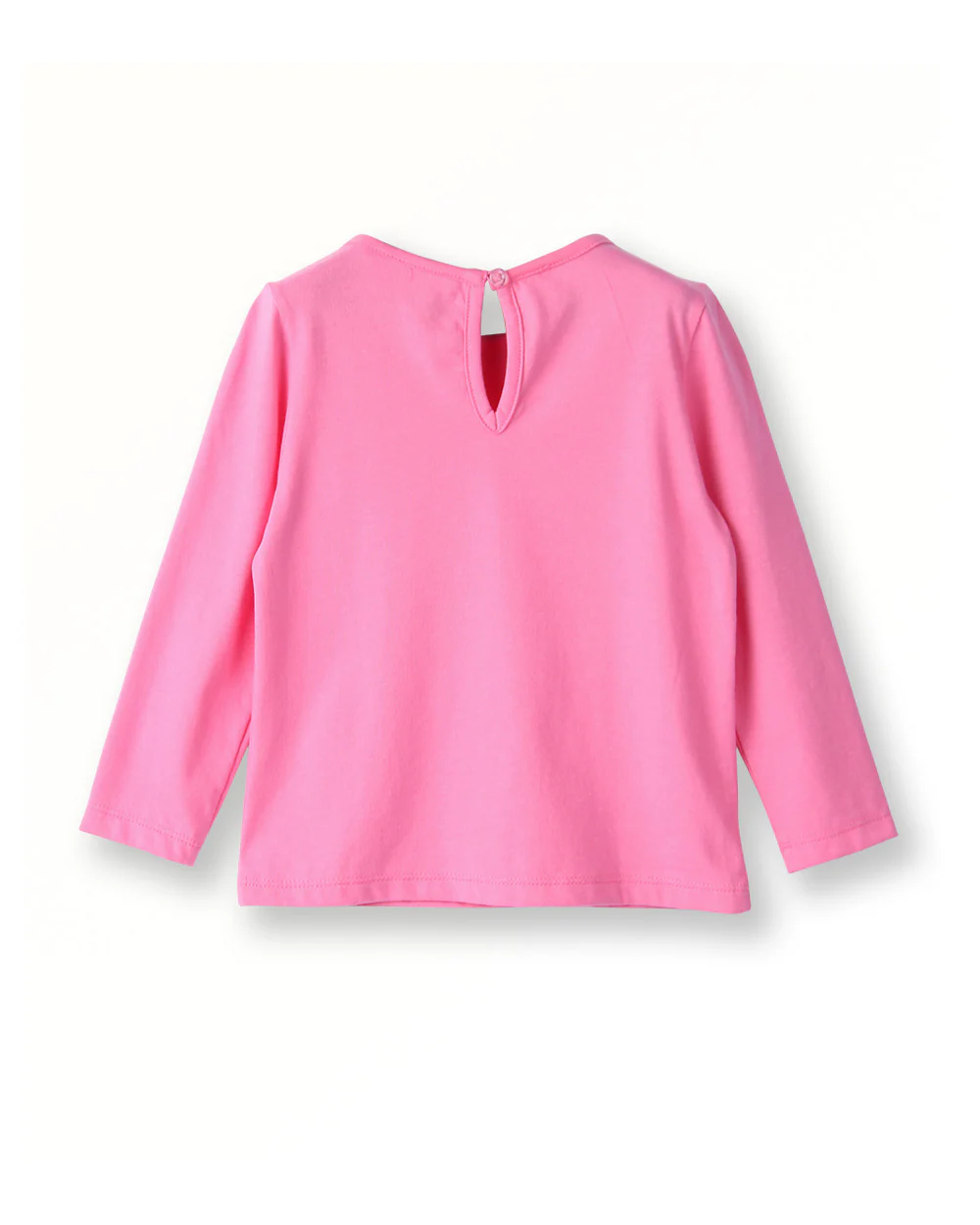 Beebay Pink T-shirt-Embroidered-Cotton-For Infants - Image 2