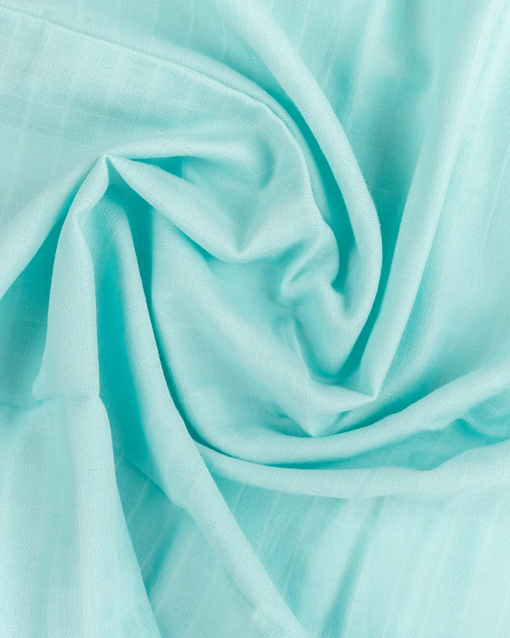 BeeLittle Baby Bath Towel-100% Organic Cotton Muslin-Teal Green - Image 2