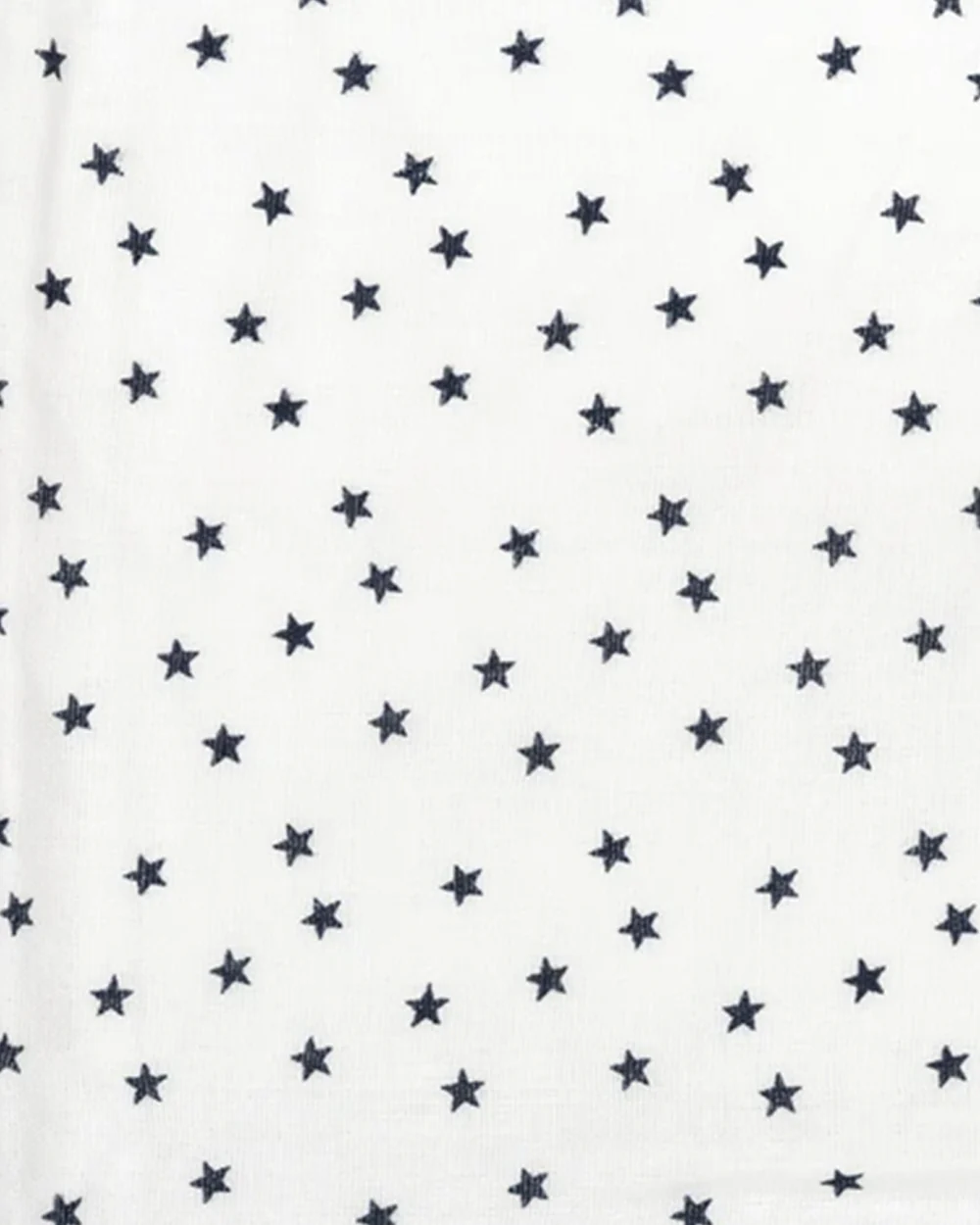 BeeLittle Baby Bath Towel-100% Organic Cotton Muslin-Navy Stars - Image 3