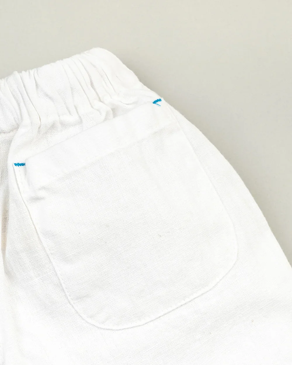 BeeLittle White Shorts-Cotton-For Infants - Image 5
