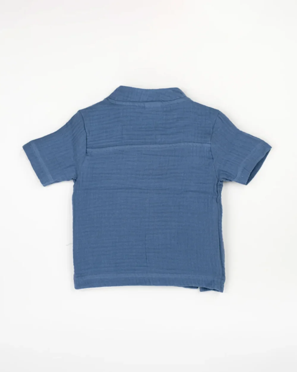 BeeLittle Blue & Yellow Jhabla Set-Navy-Cotton-For Infants - Image 6