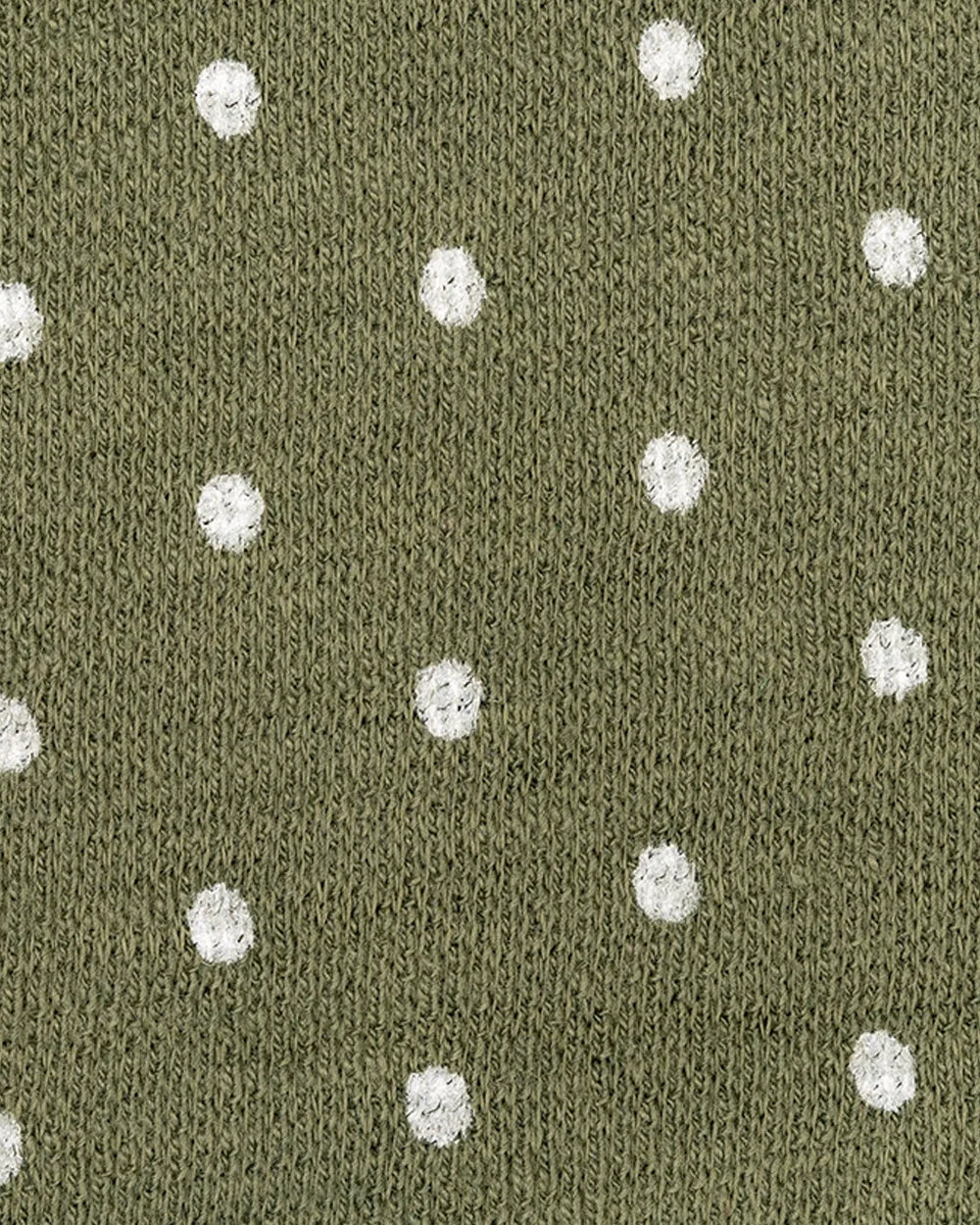 BeeLittle Green Coord Set-Olive Dots-Organic Cotton-For Infants - Image 7
