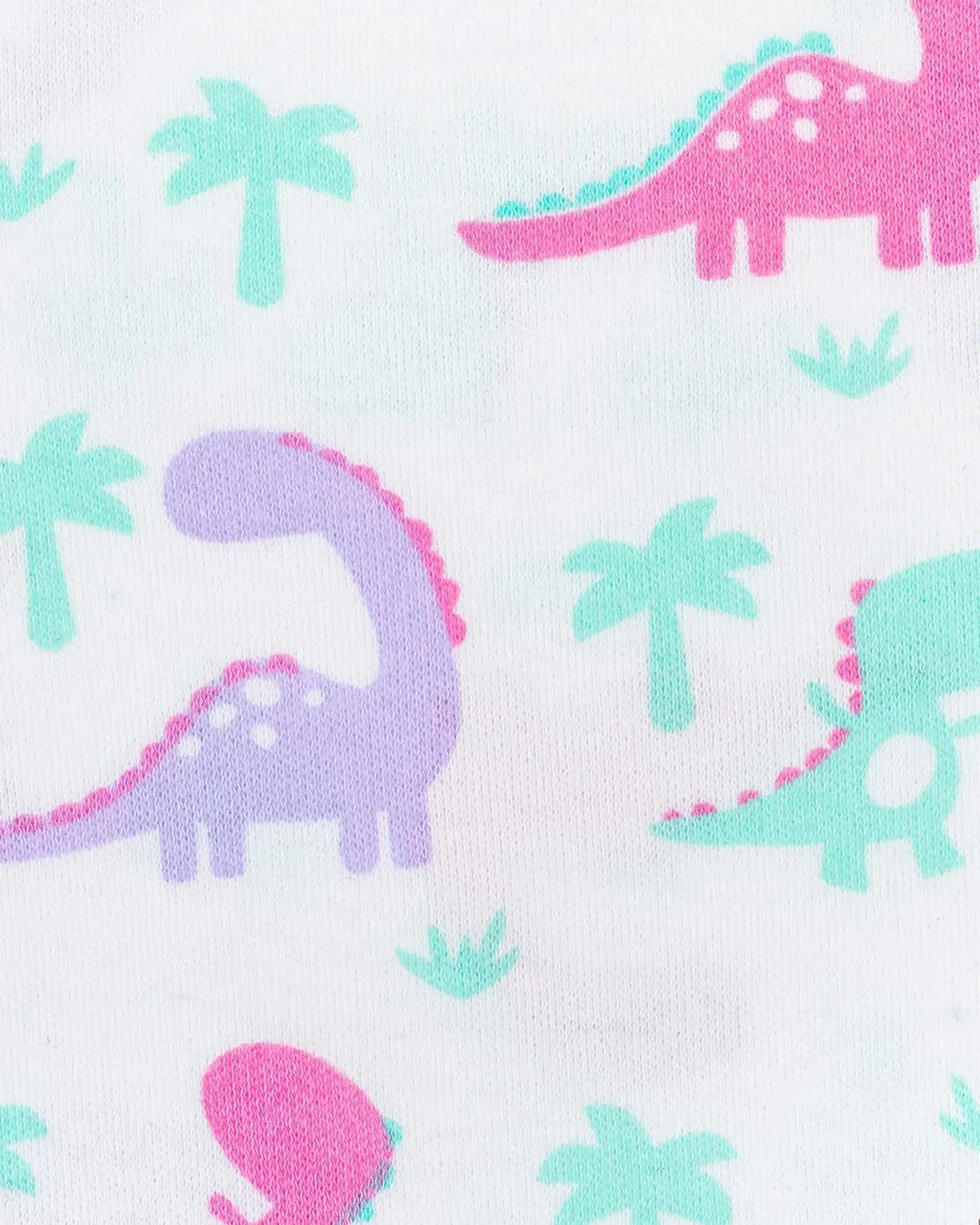 BeeLittle Pink Dino Velcro Nappy-Organic Cotton-Washable & Reusable-0 to 3M-Pack of 5 - Image 9
