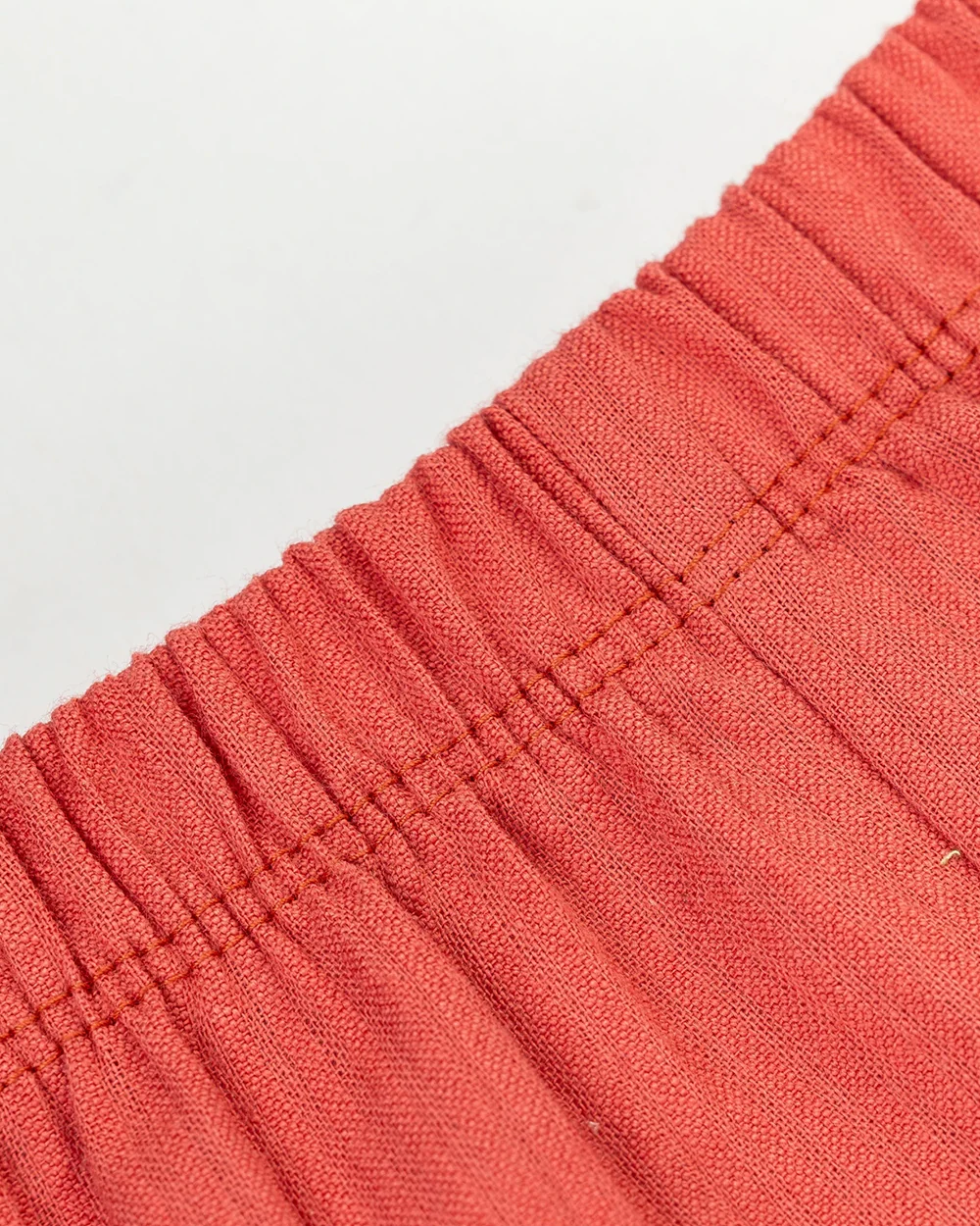 Beelittle Red Coord Set-Solid-Organic Muslin-For Infants - Image 7