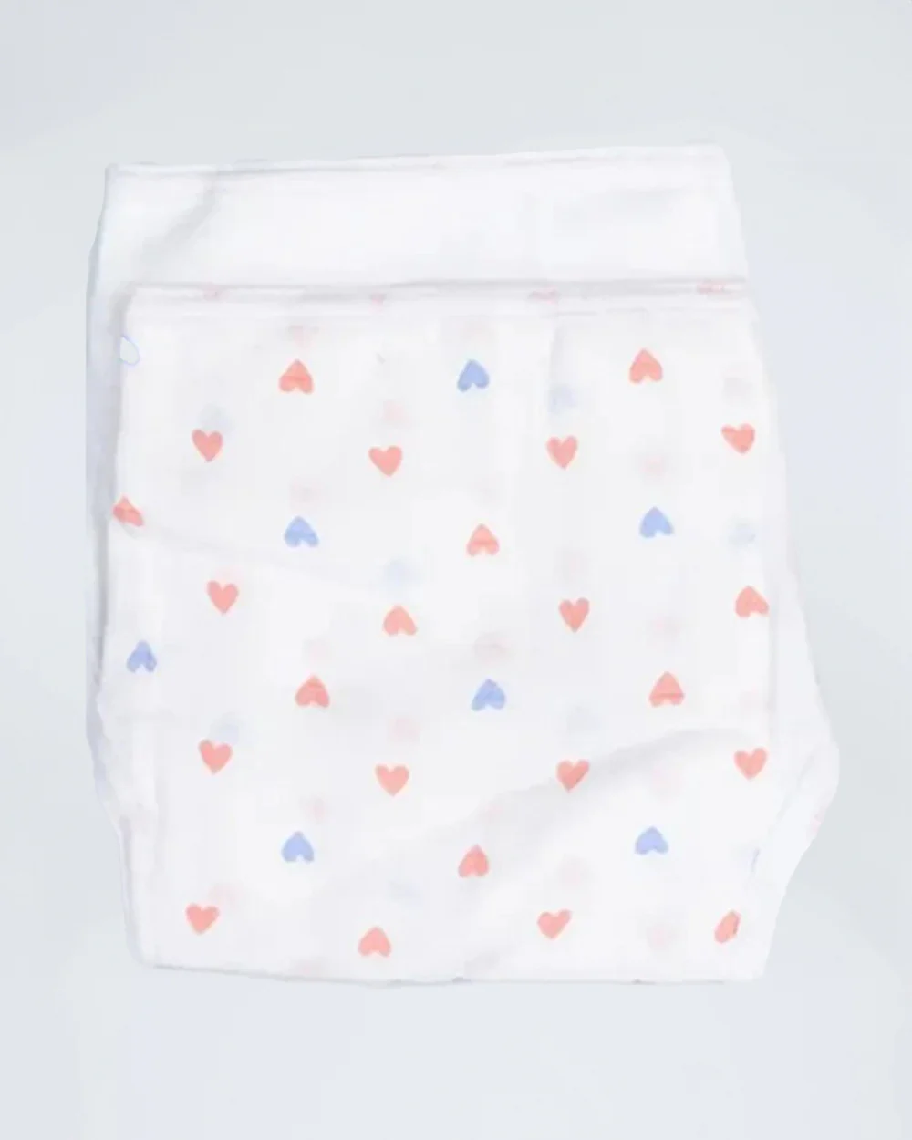 BeeLittle Spring Morning Velcro Nappy-Organic Cotton-Washable & Reusable-3 to 6M-Pack of 3 - Image 3