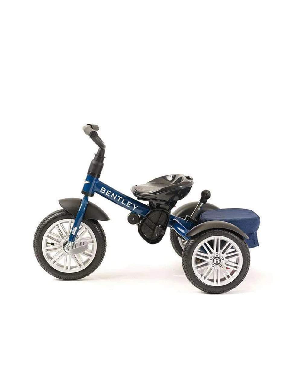 Bentley 6-in-1 Baby Stroller-Bentley Continental GT Speed Replica Wheel-Rotating Seat-With Bentley Bag-6M to 5Y-Sequin Blue - Image 13