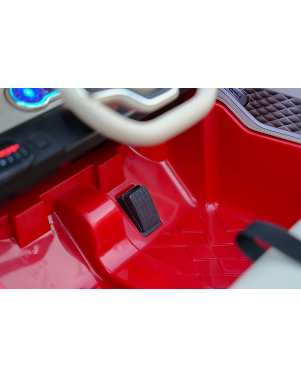 Bentley EXP 12 Speed 6e Ride On Car-Battery Operated-3 Point Safety Belt-With Manual or Remote Option to Steer-Tough Tires with Rear Suspension-Bold Gullwing Doors-Emotorad-For 3Y+ (Upto 30 Kg)-Red - Image 9