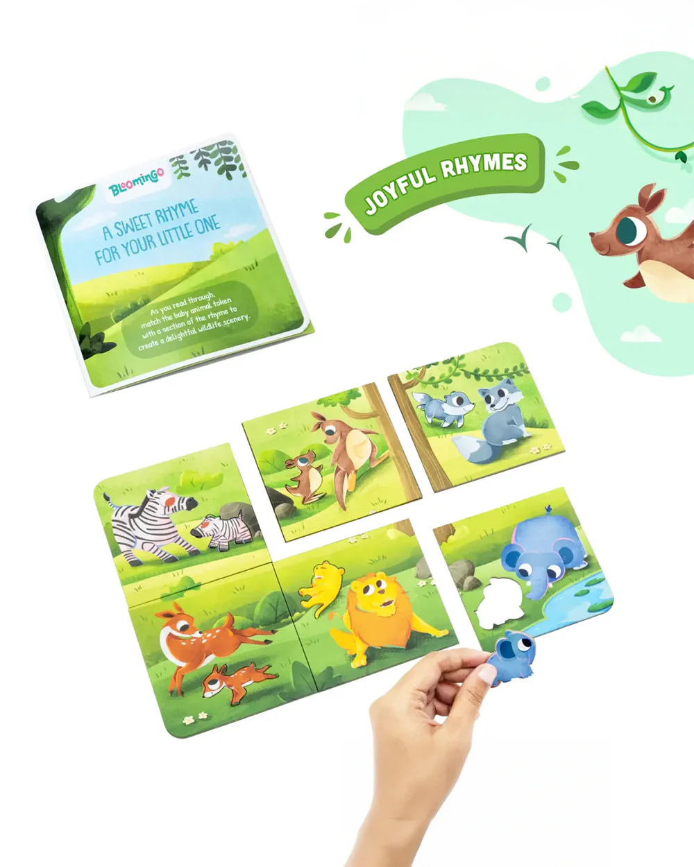 Bloomingo Mommy And Me Learning Kit-On A Jungle Journey-Learning & Educational Toys-24M+ - Image 5