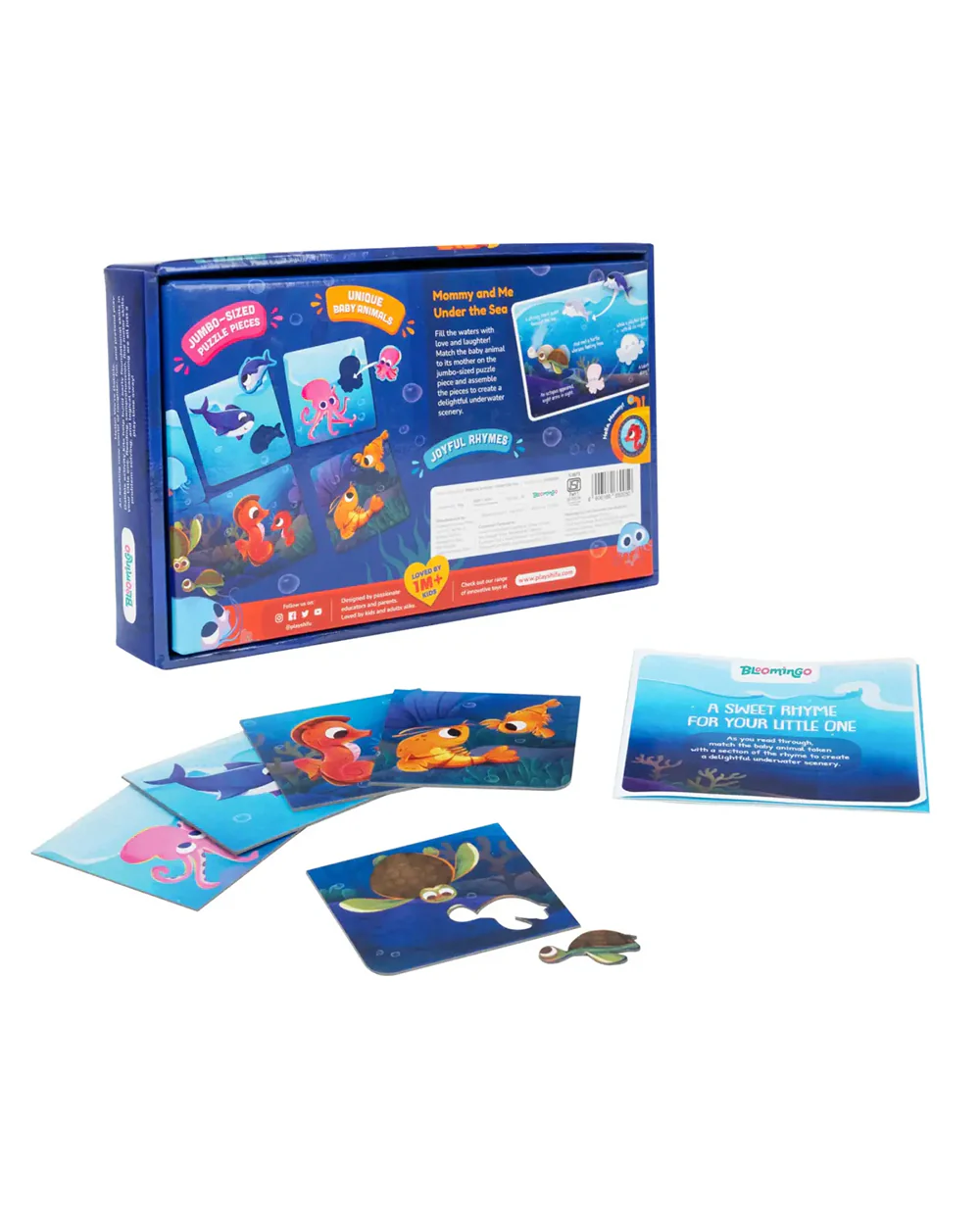 Bloomingo Mommy And Me Learning Kit-Under The Sea-Learning & Educational Toys-24M+ - Image 2