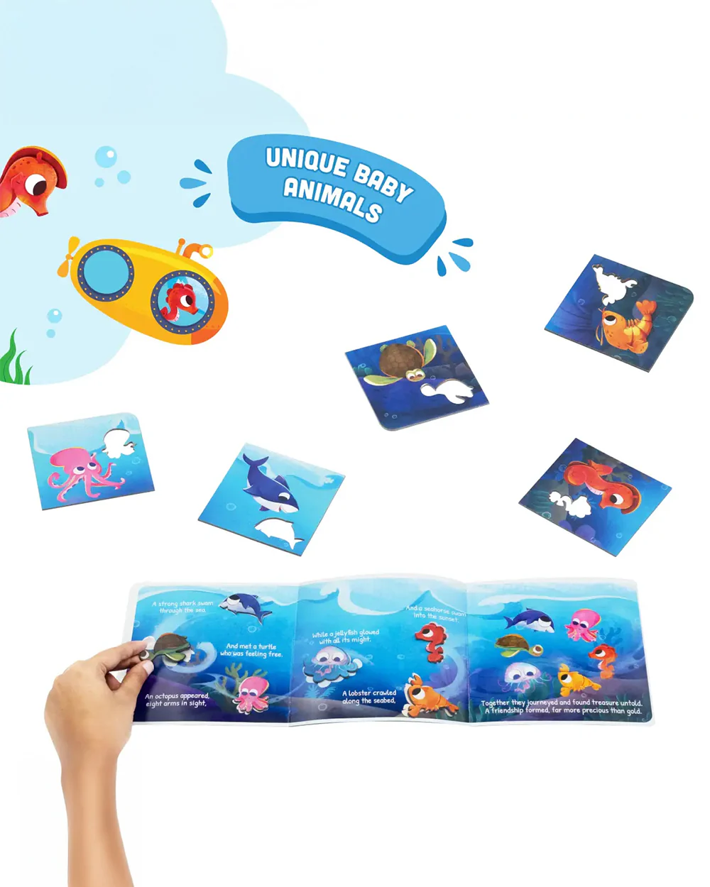 Bloomingo Mommy And Me Learning Kit-Under The Sea-Learning & Educational Toys-24M+ - Image 4