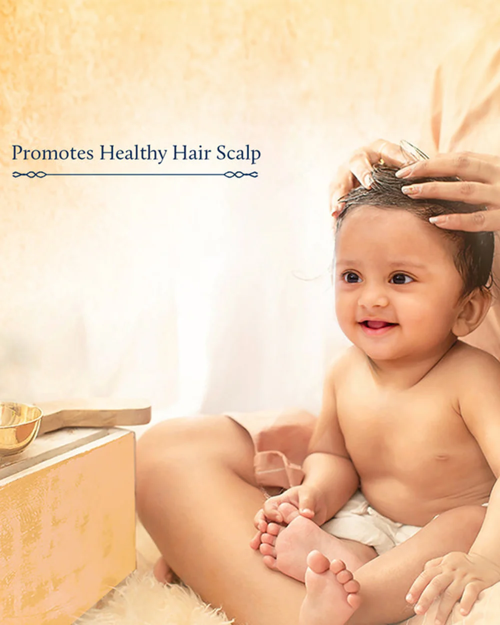 Blue Nectar Baby Hair Oil-With Briganantadi Ghee & Almond - Image 6