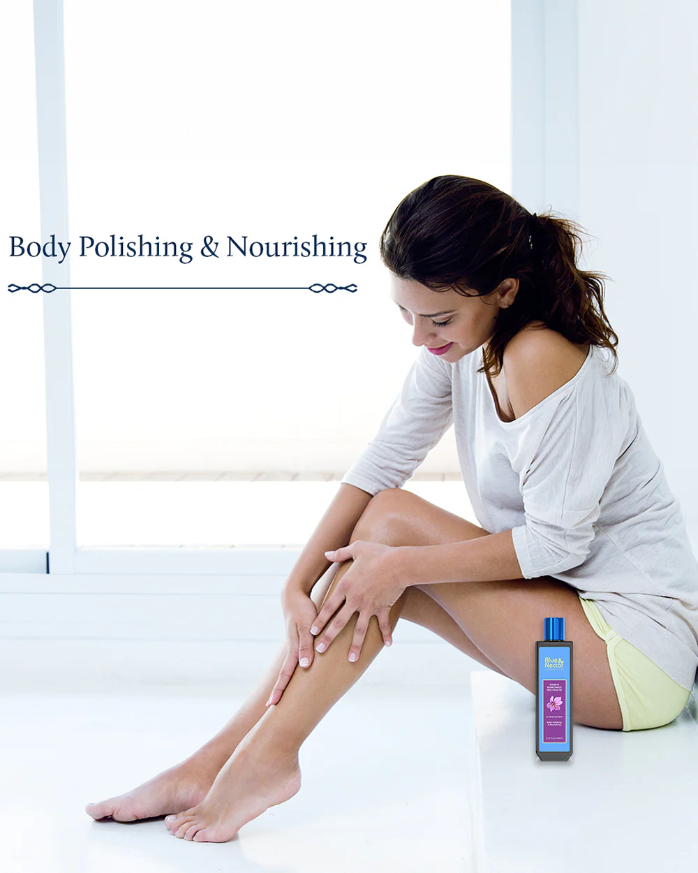 Blue Nectar Stretch Marks Oil & Triphaladi Ayurvedic Fat Loss Slimming & Massage Oil-100 ml - Image 7