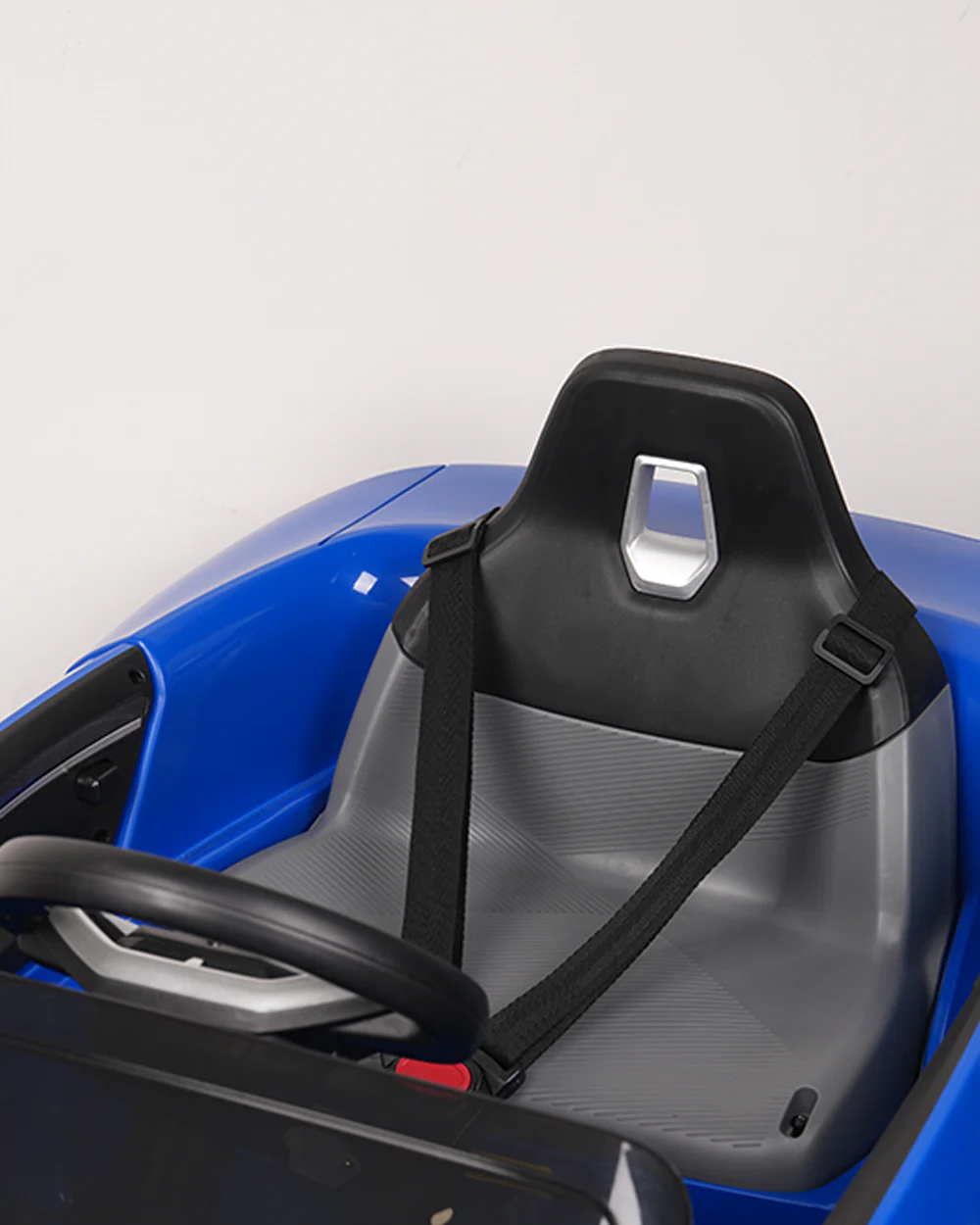 BMW i4 Ride On Car-Battery Operated-With Manual or Remote Option to Steer-Tough Tires with Rear Suspension-Integrated Music-Emotorad-For 3Y+ (Upto 30 kg)-Blue - Image 12