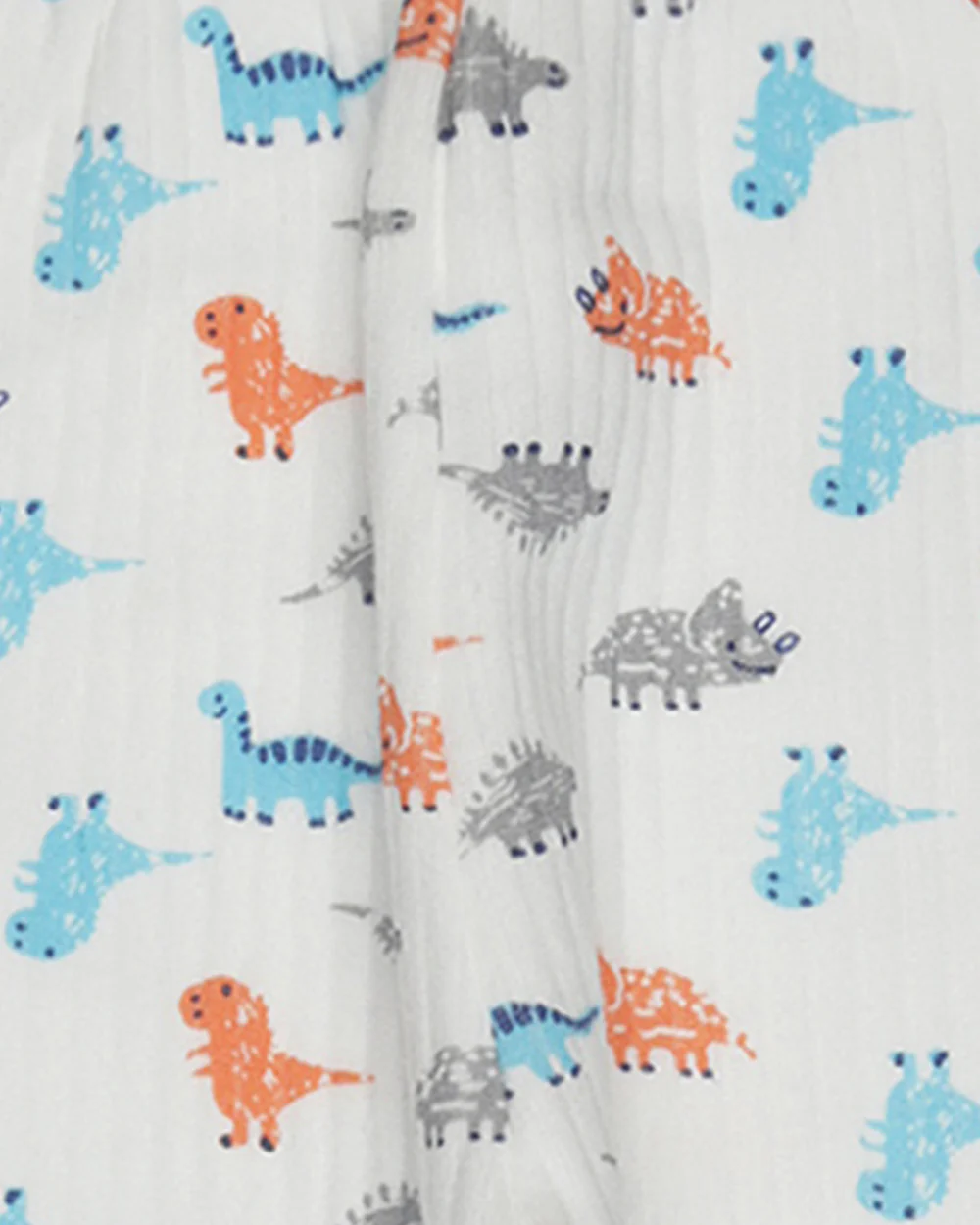 Bodycare Blue Winter Wear Thermal Set-Dinosaur-Cotton-For Infants - Image 7