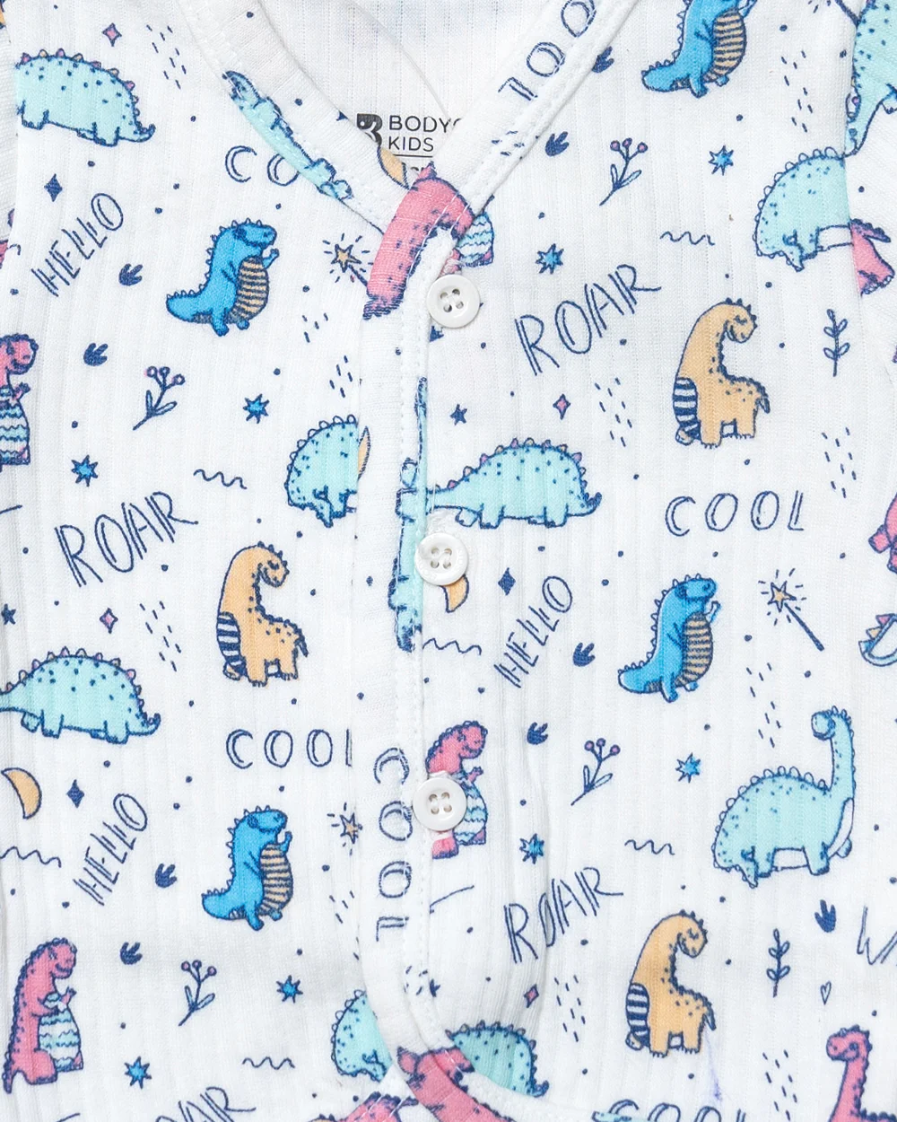 Bodycare Multicolor Thermal Set-Dinosaur-Cotton-For Infants - Image 12