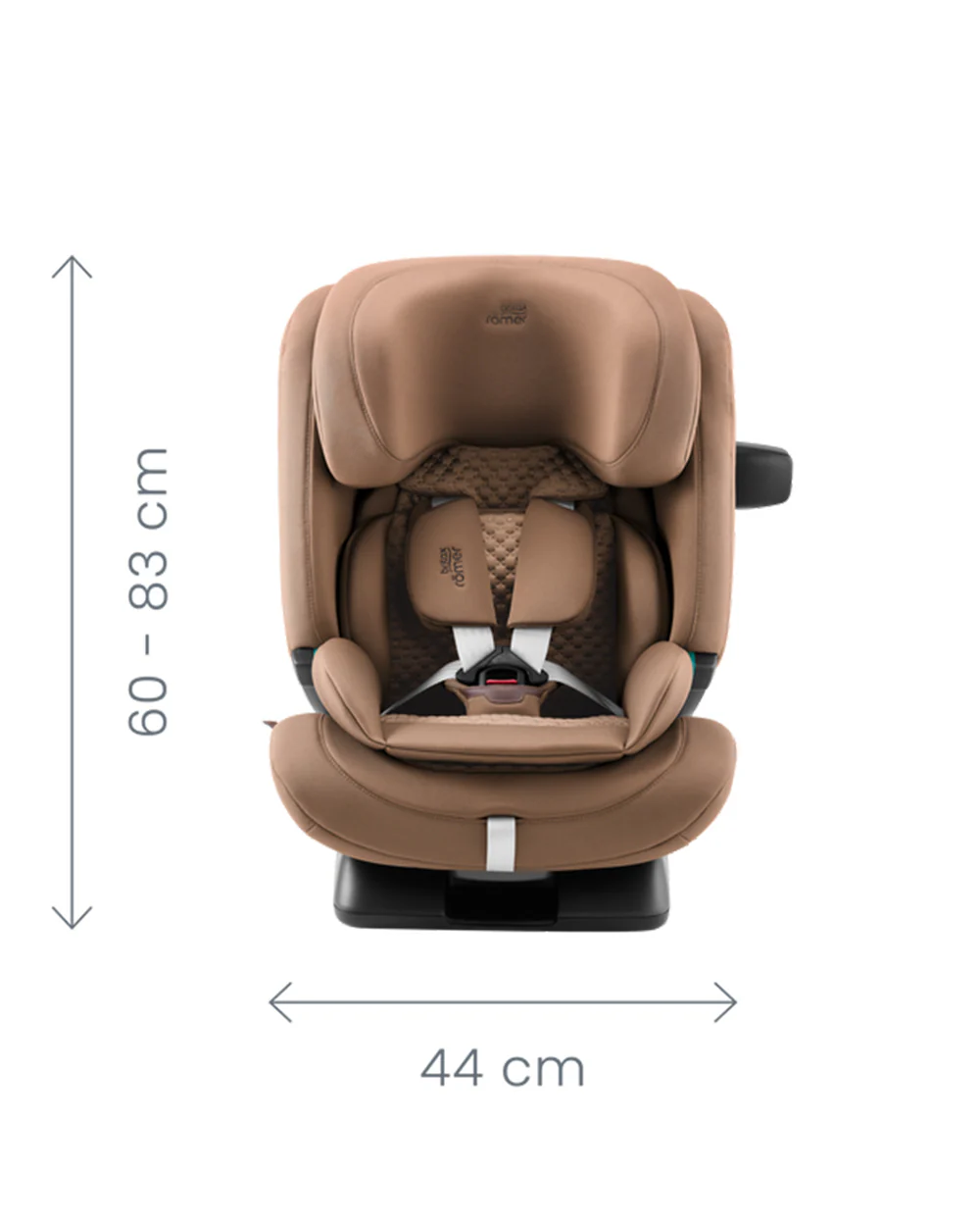 Britax ADVANSAFIX PRO Baby Car Seat-Front Facing-Advanced Side Impact Protection-Extra Safe 5 Point Harness-1 Year Warranty-For 1.5 to 12Y-Space Black - Image 16