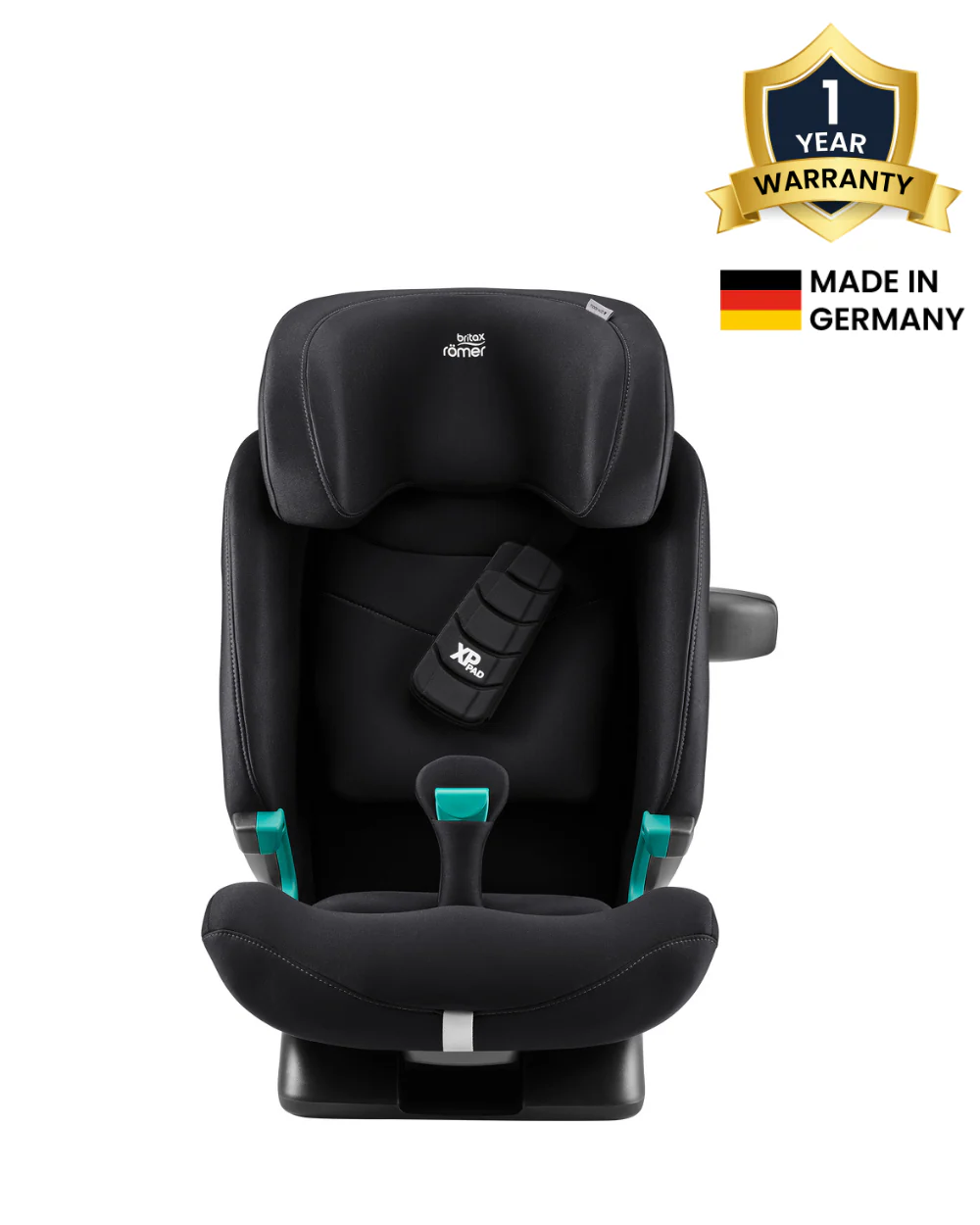 Britax ADVANSAFIX PRO Baby Car Seat-Front Facing-Advanced Side Impact Protection-Extra Safe 5 Point Harness-1 Year Warranty-For 1.5 to 12Y-Space Black - Image 2