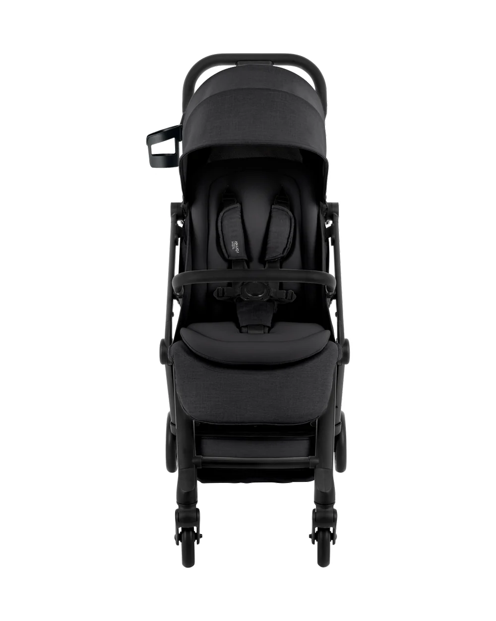 Britax Flylite Cabin Friendly Stroller-Extra Large Extendable Canopy-One Hand Fold-Flat Reclining Seat-For 0 to 4Y (Upto 22Kg)-Carbon Black - Image 11