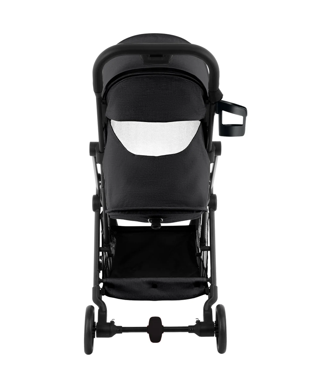 Britax Flylite Cabin Friendly Stroller-Extra Large Extendable Canopy-One Hand Fold-Flat Reclining Seat-For 0 to 4Y (Upto 22Kg)-Carbon Black - Image 12