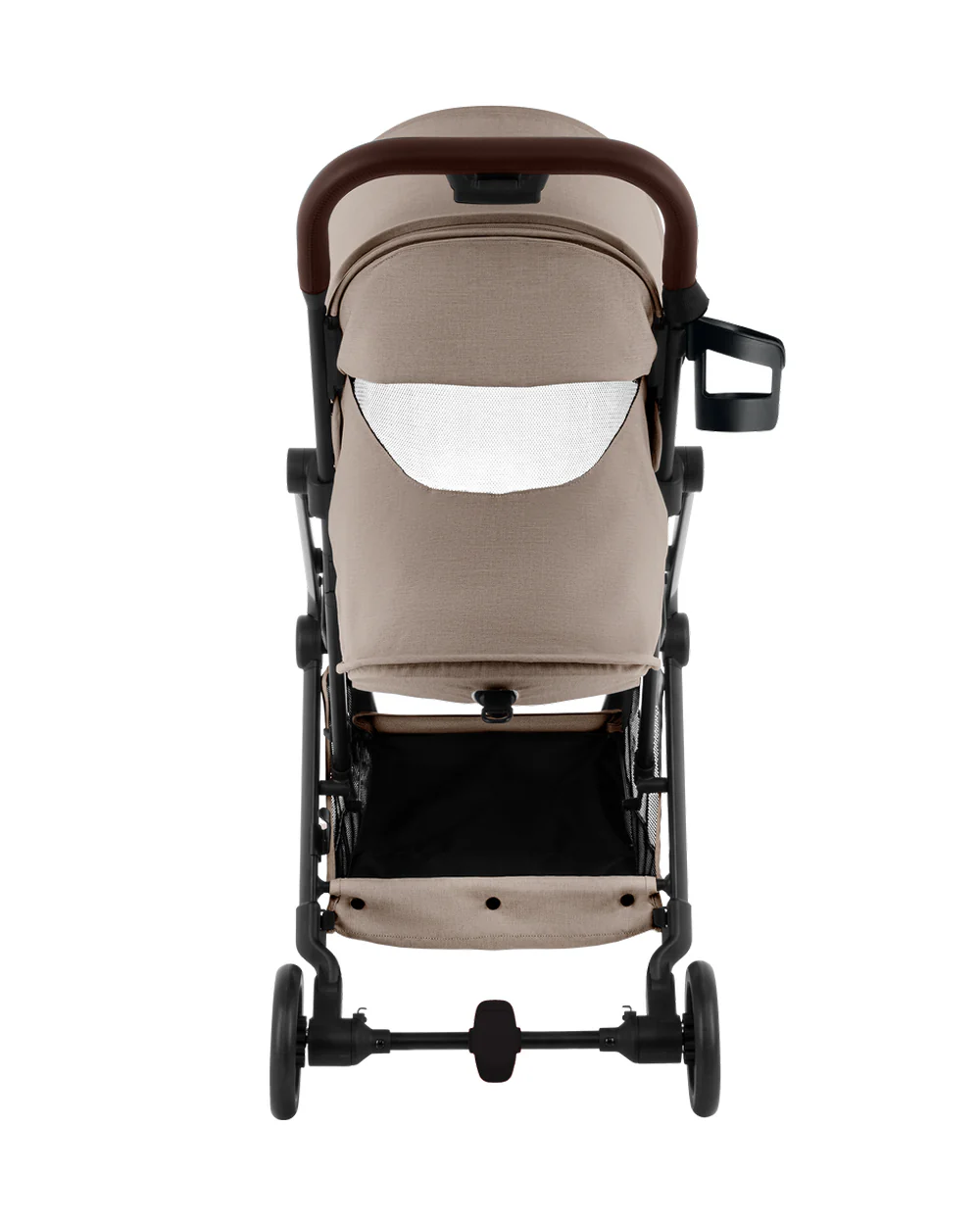 Britax Flylite Cabin Friendly Stroller-Extra Large Extendable Canopy-One Hand Fold-Flat Reclining Seat-For 0 to 4Y (Upto 22Kg)-Teak - Image 12
