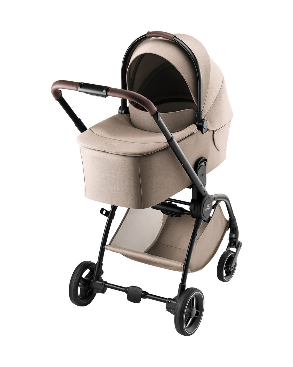 Britax Rio Lightweight Stroller-Height Adjustable Parent Handle Bar-Reversible & Flat Reclining Seat-One Hand Fold-Includes Cup Holder-For 0 to 4Y (Upto 22Kg)-Teak - Image 13