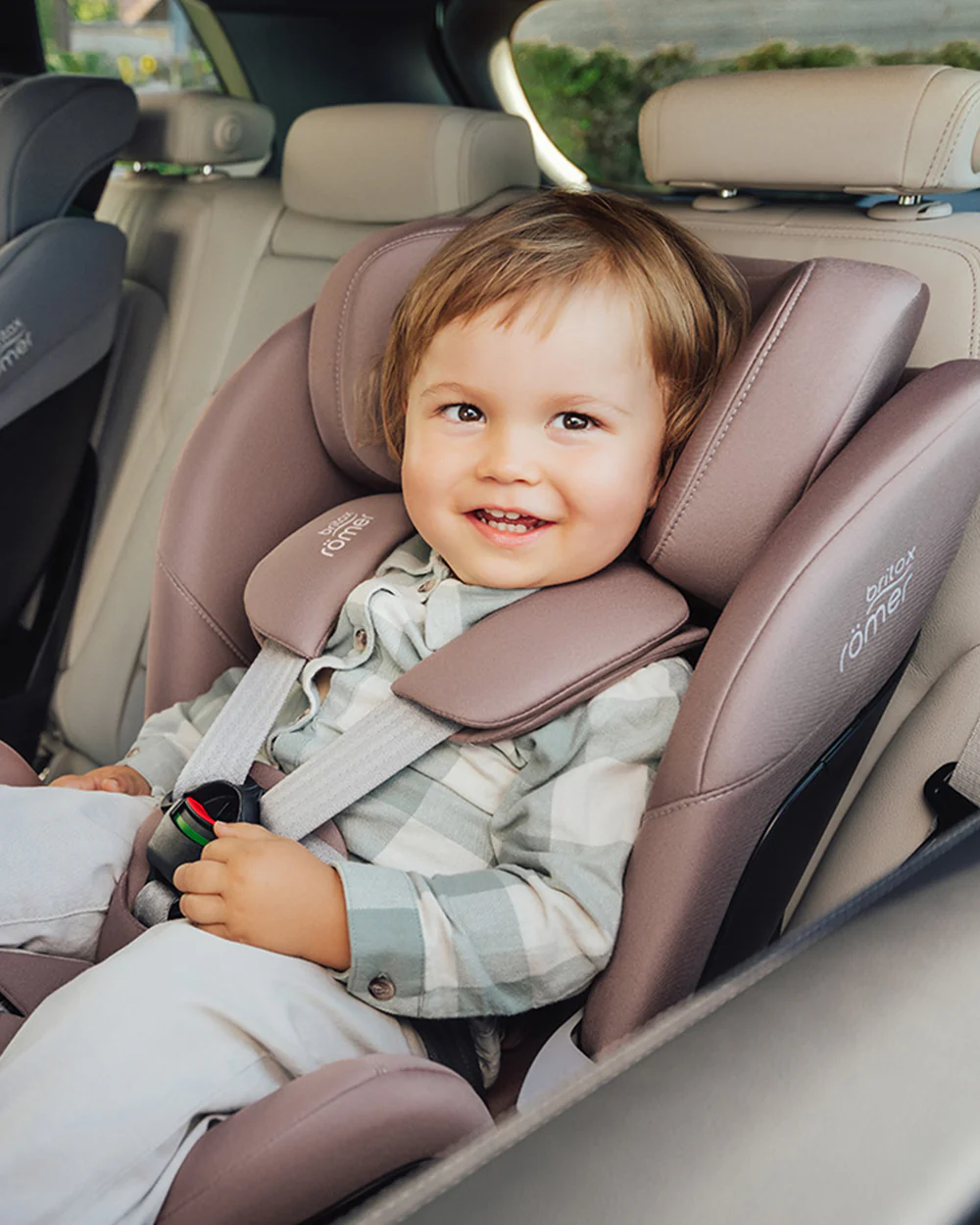 Britax SWIVEL Baby Car Seat-Convertible (Front & Rear Facing)-6 Positions Recline-360 Degrees Rotation-Deep Side Wings for Maximum Protection-1 Year Warranty-For 0 to 7Y (Upto 30 Kg)-Space Black - Image 20