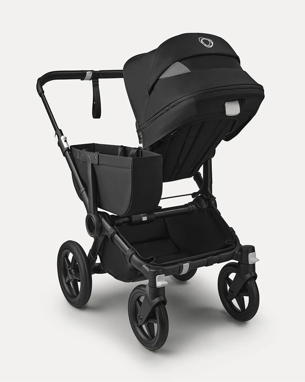 Bugaboo Donkey 5 Mono Stroller & Carry Cot Travel System-Converts From Single To Double in Three Clicks-With Side Luggage Basket-For 0 to 4Y (Upto 22 Kg)-Midnight Black - Image 8