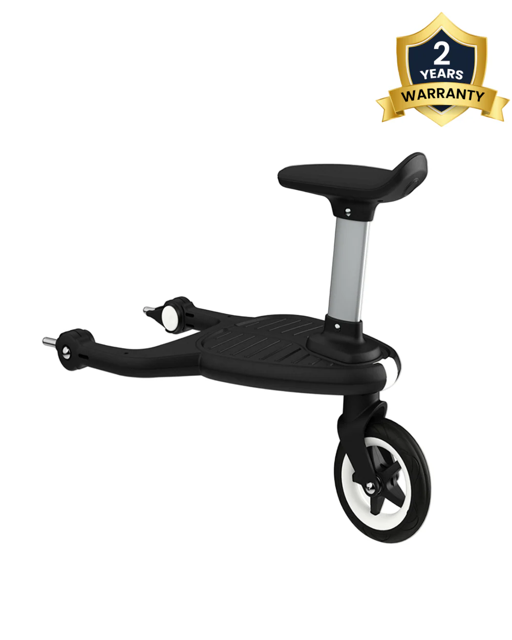 Bugaboo Wheeled Board For Strollers-Compatible With All Bugaboo Strollers-With Detachable Seat-2 Years Warranty-For 2Y+ (Upto 19 Kg)-Black - Image 2