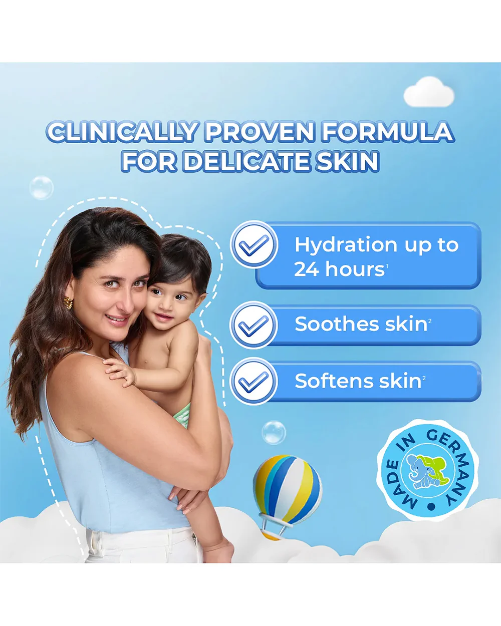Cetaphil Baby Lotion-With Shea Butter, Vitamin E & Pro-Vitamin B5-Hydrates, Softens & Nourishes Skin - Image 3