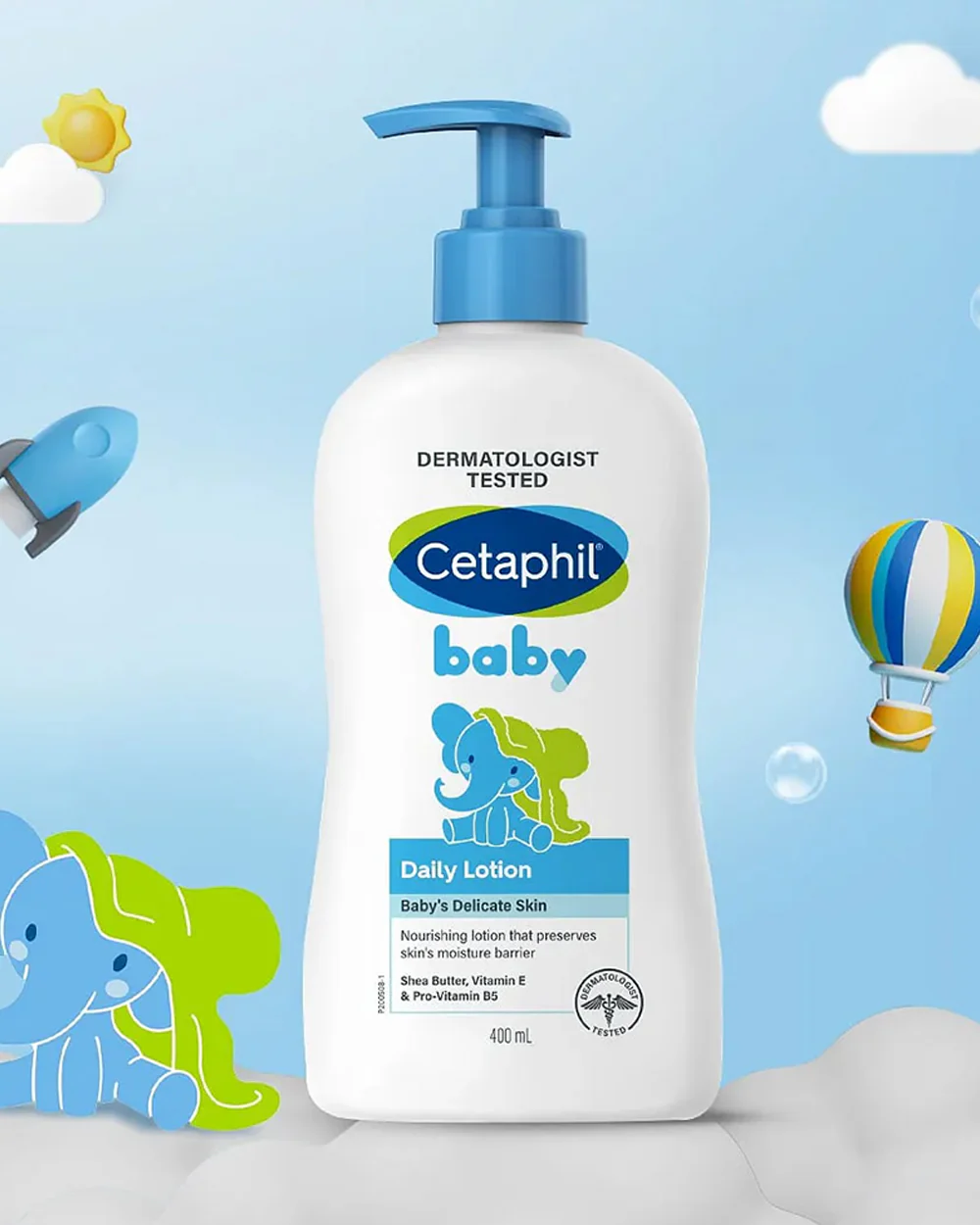 Cetaphil Baby Lotion-With Shea Butter, Vitamin E & Pro-Vitamin B5-Hydrates, Softens & Nourishes Skin - Image 8