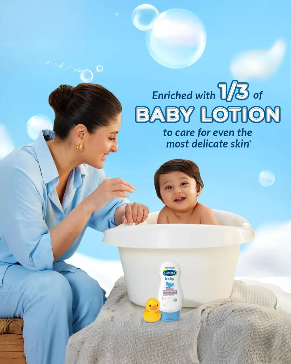 Cetaphil Moisturising Baby Bath & Wash-With Aloe Vera & Almond Oil-For Cleansing & Skin Soothening - Image 4