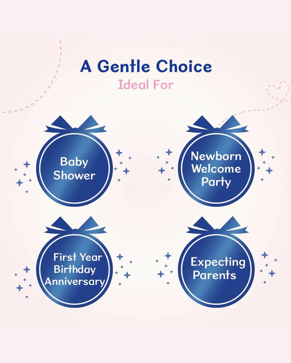 Chicco Baby Caring Purple New Born Gift Set-Pack Of 7-Gift For Baby Shower & Baby Birthday - Image 5