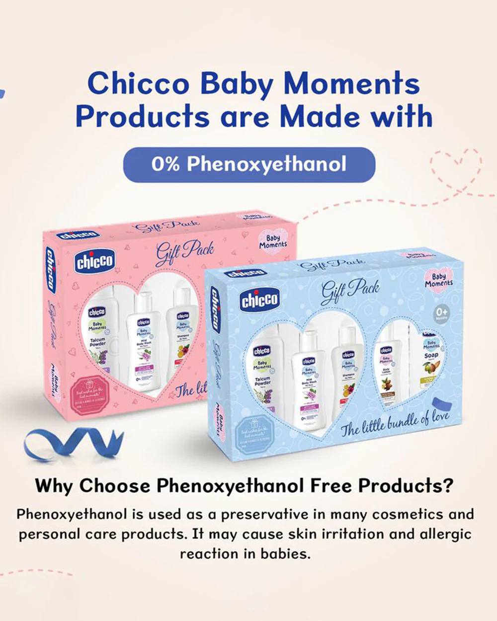 Chicco Baby Essential Pink New Born Gift Set-Pack Of 5-Gift For Baby Shower & Baby Birthday - Image 4