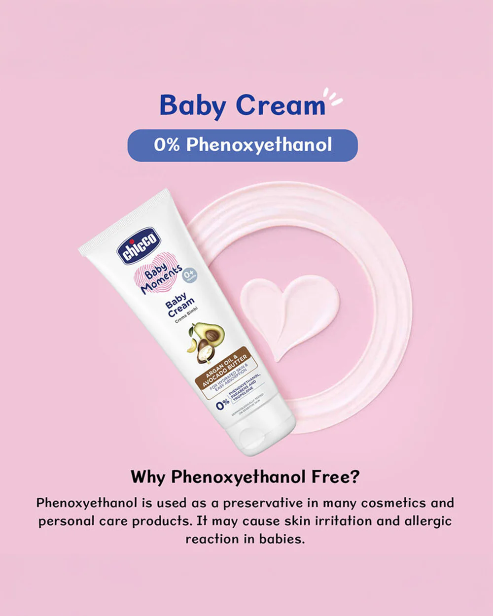 Chicco Baby Moments Baby Cream-With Argan Oil & Avocado Butter - Image 12